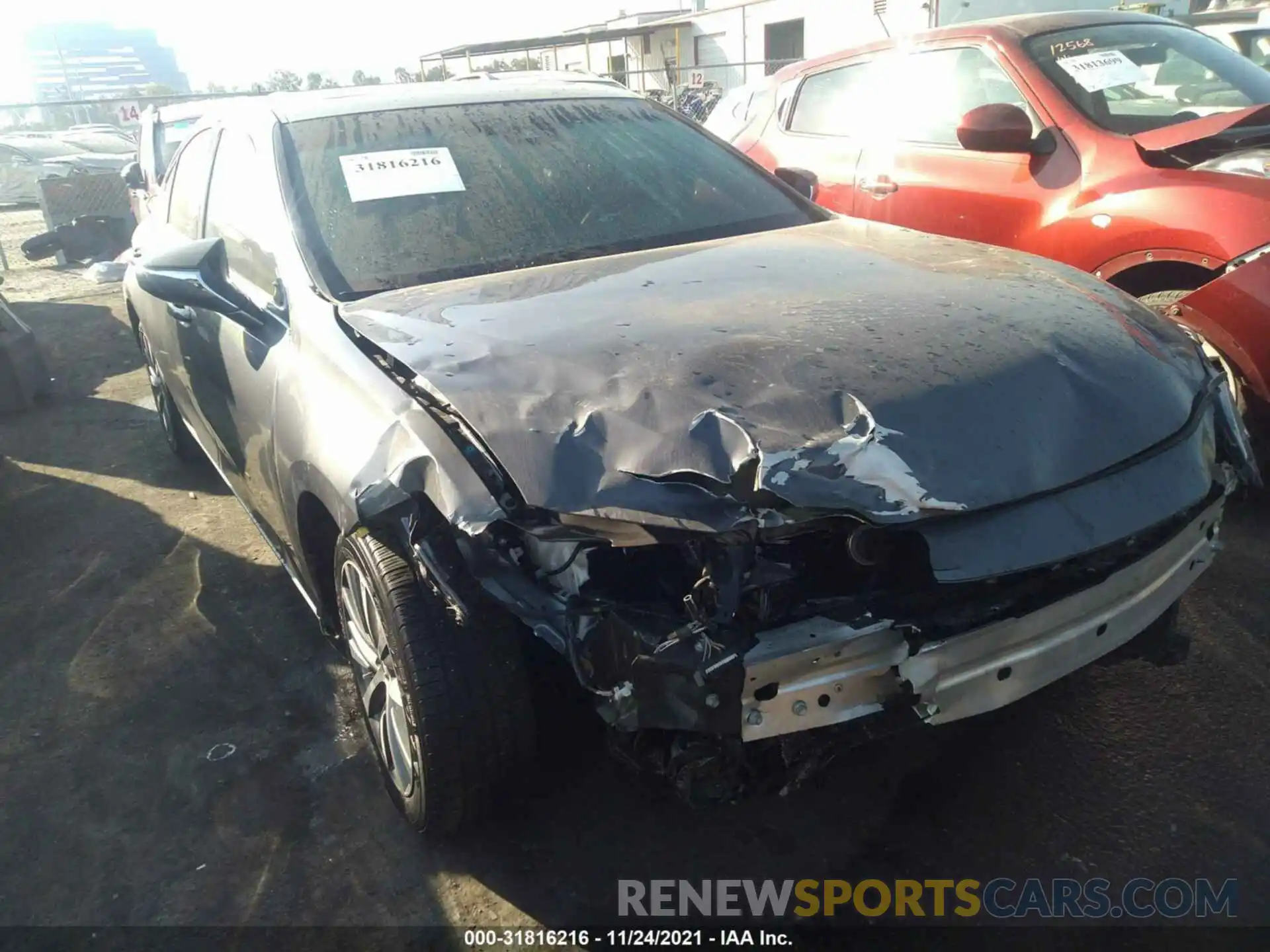 6 Photograph of a damaged car 58ADZ1B12LU073052 LEXUS ES 2020