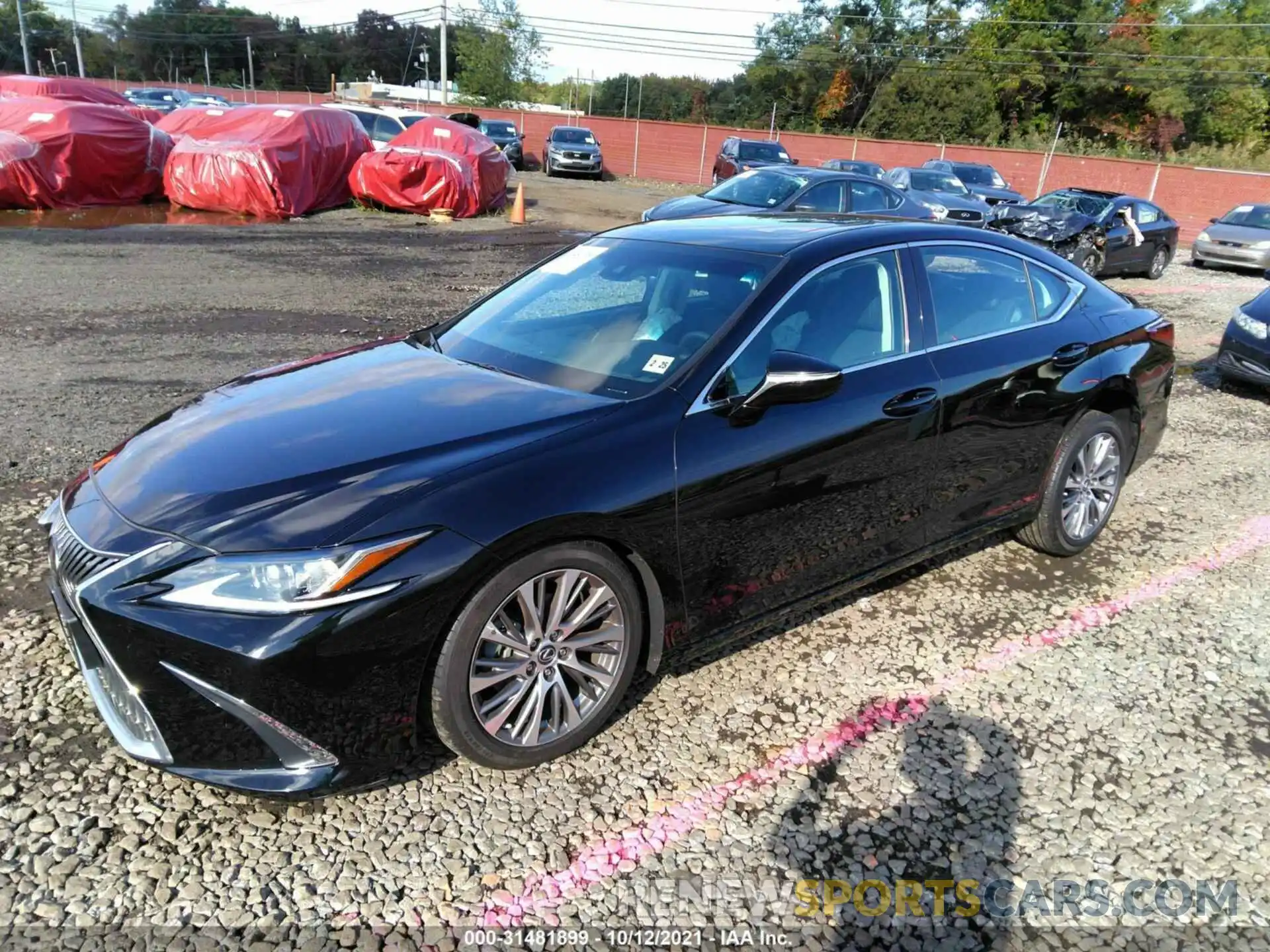 2 Photograph of a damaged car 58ADZ1B13LU058432 LEXUS ES 2020