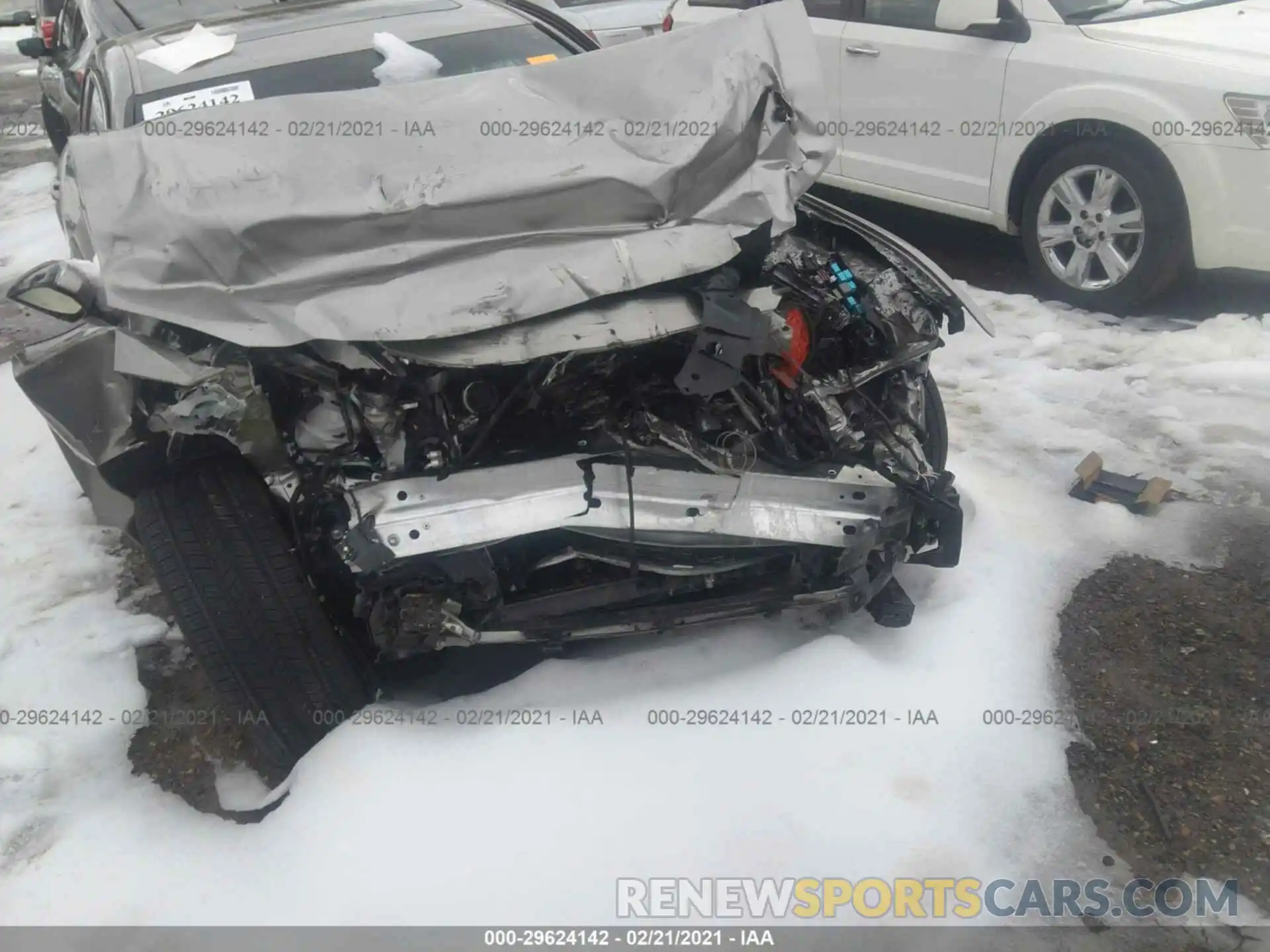 6 Photograph of a damaged car 58ADZ1B13LU062089 LEXUS ES 2020