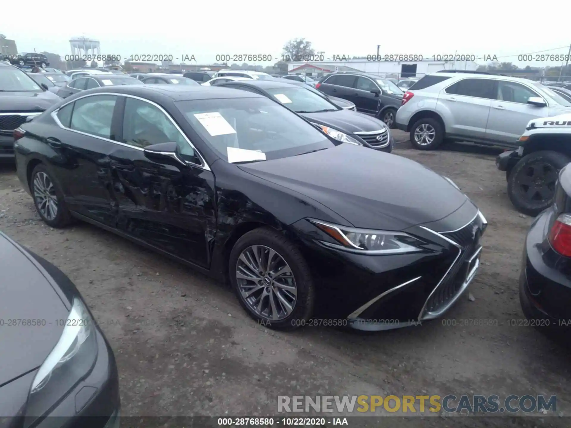 1 Photograph of a damaged car 58ADZ1B13LU072735 LEXUS ES 2020