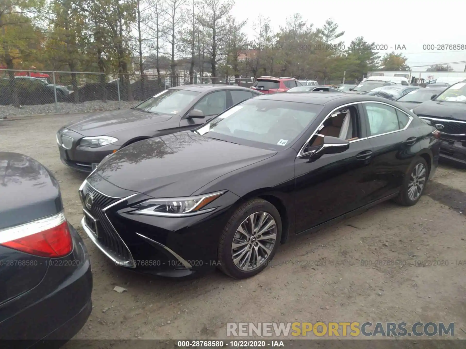 2 Photograph of a damaged car 58ADZ1B13LU072735 LEXUS ES 2020