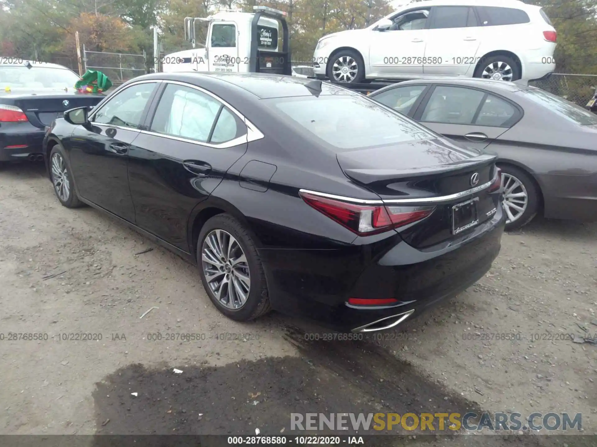 3 Photograph of a damaged car 58ADZ1B13LU072735 LEXUS ES 2020