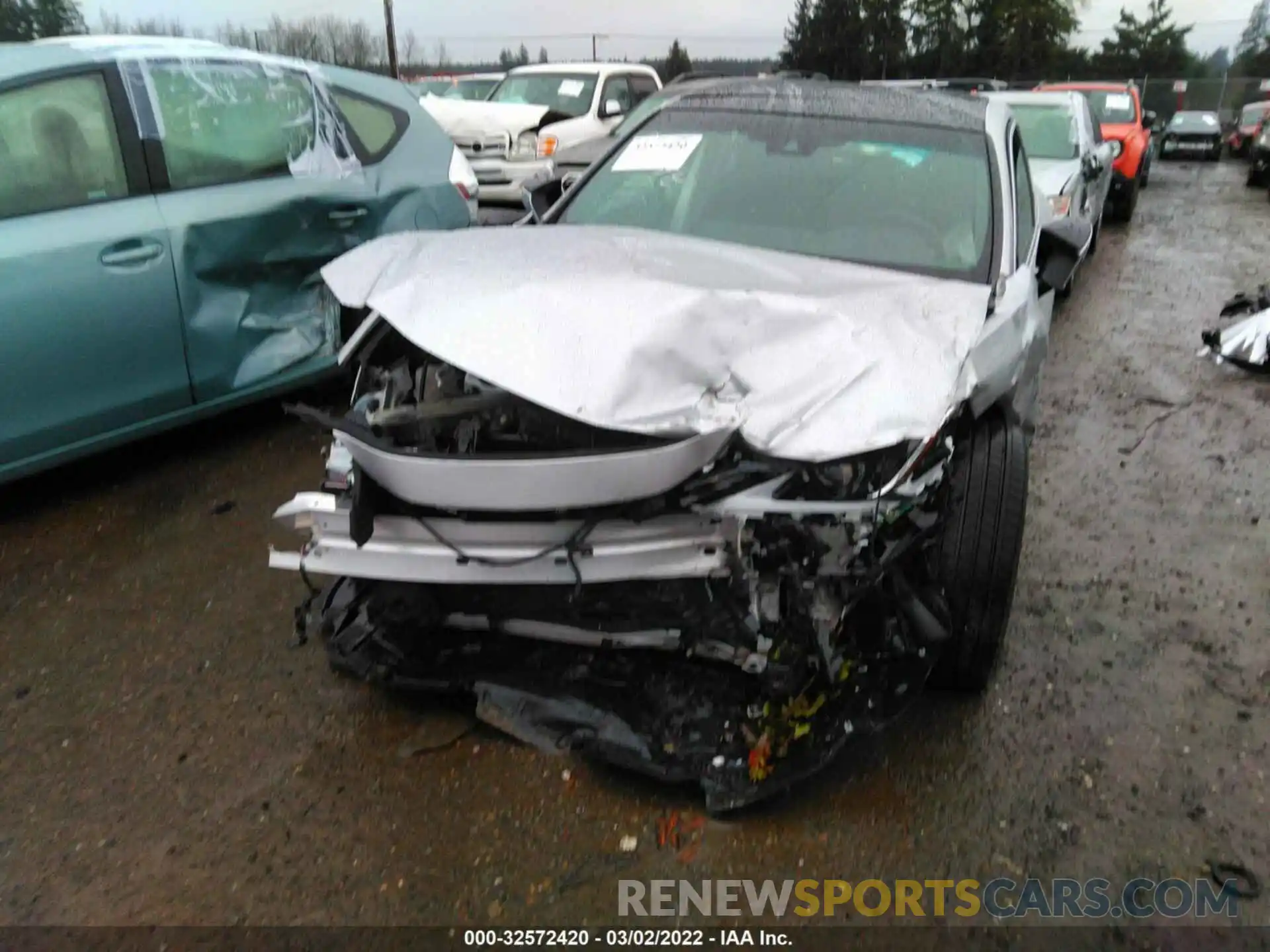 6 Photograph of a damaged car 58ADZ1B14LU052199 LEXUS ES 2020