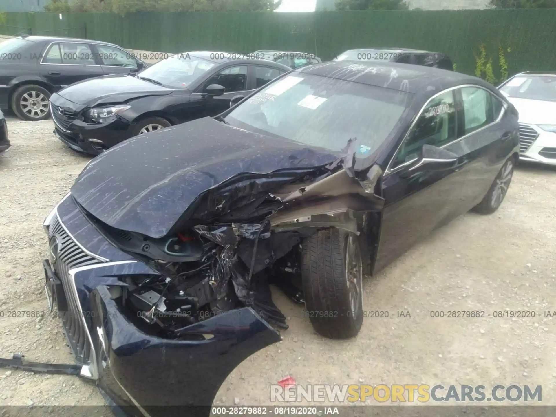 2 Photograph of a damaged car 58ADZ1B14LU065325 LEXUS ES 2020