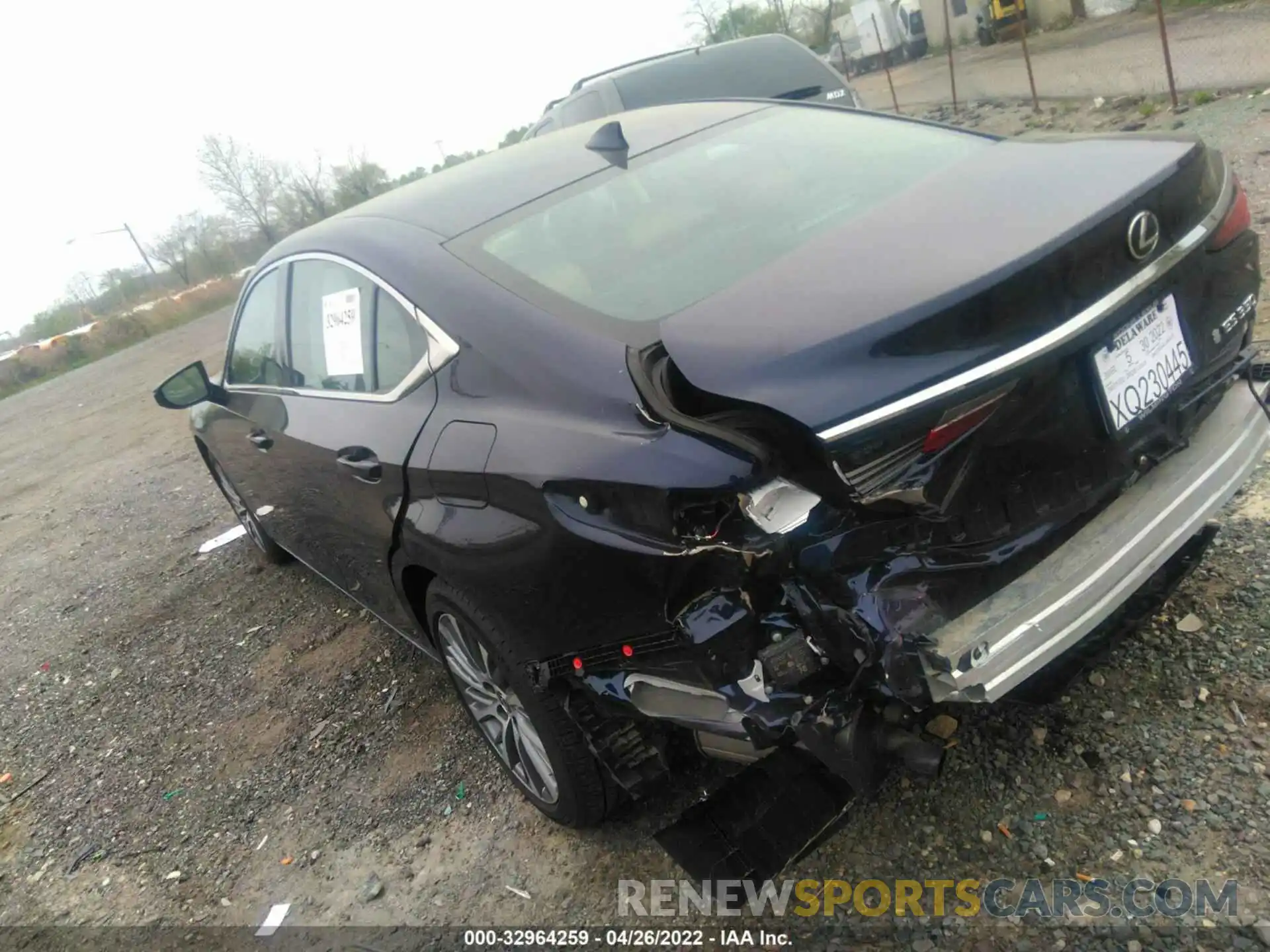 3 Photograph of a damaged car 58ADZ1B14LU068676 LEXUS ES 2020