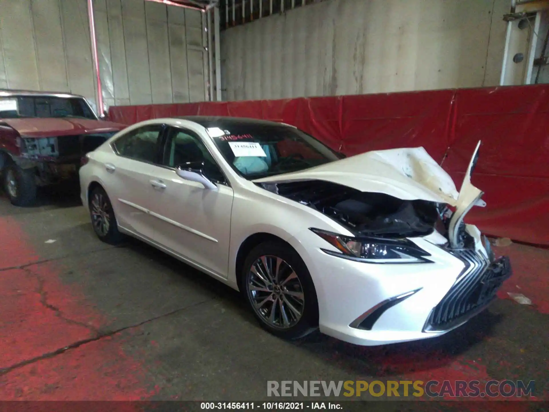 1 Photograph of a damaged car 58ADZ1B15LU073157 LEXUS ES 2020