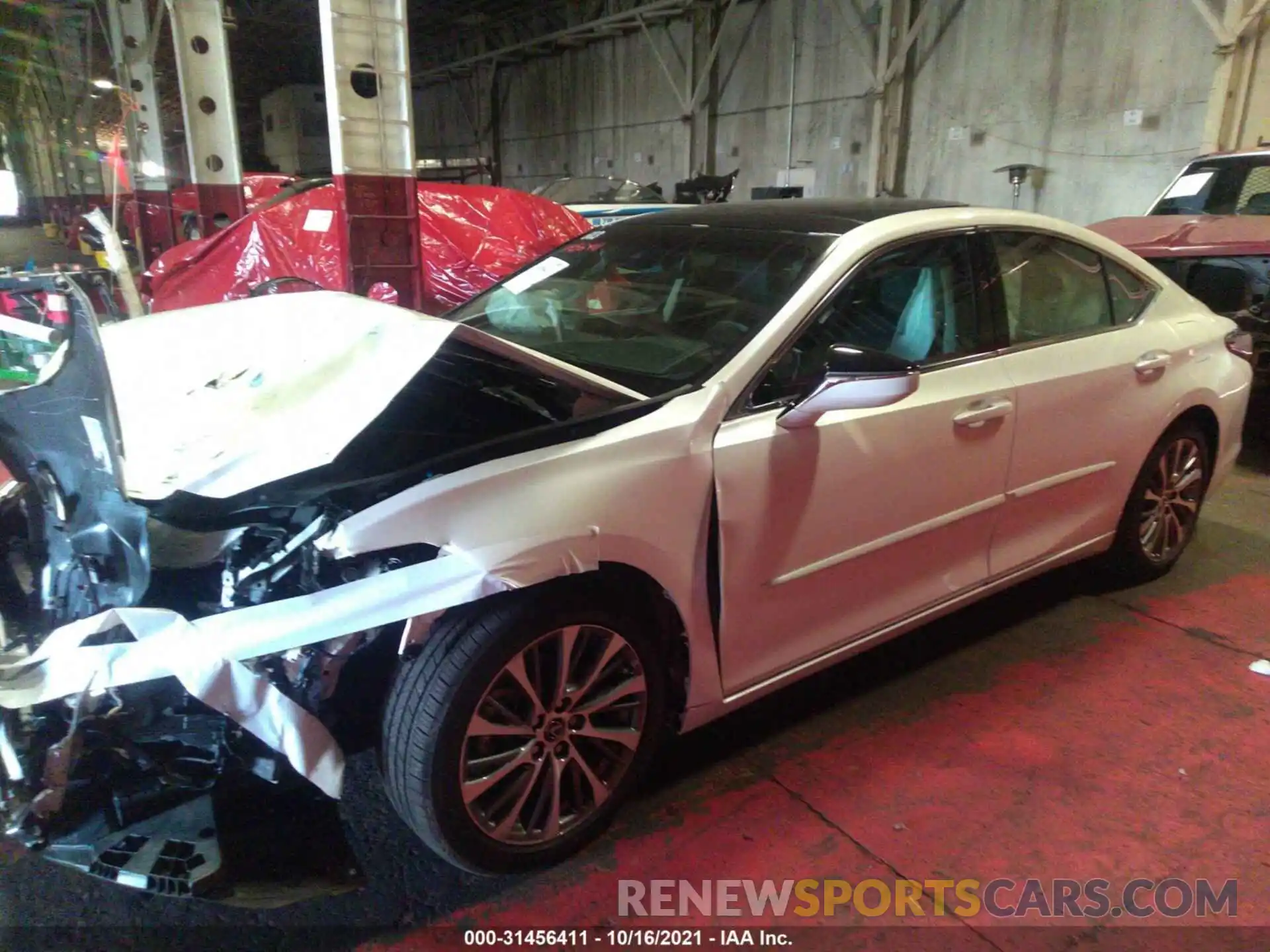 2 Photograph of a damaged car 58ADZ1B15LU073157 LEXUS ES 2020