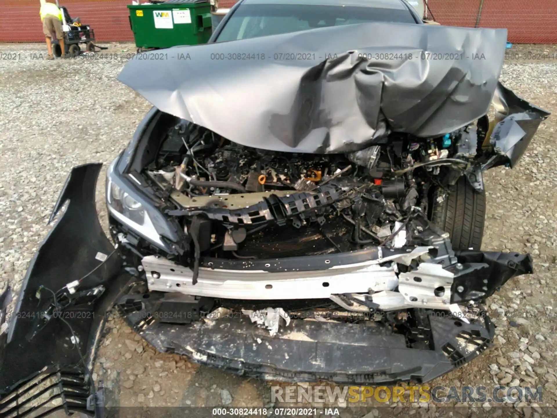 6 Photograph of a damaged car 58ADZ1B16LU057422 LEXUS ES 2020