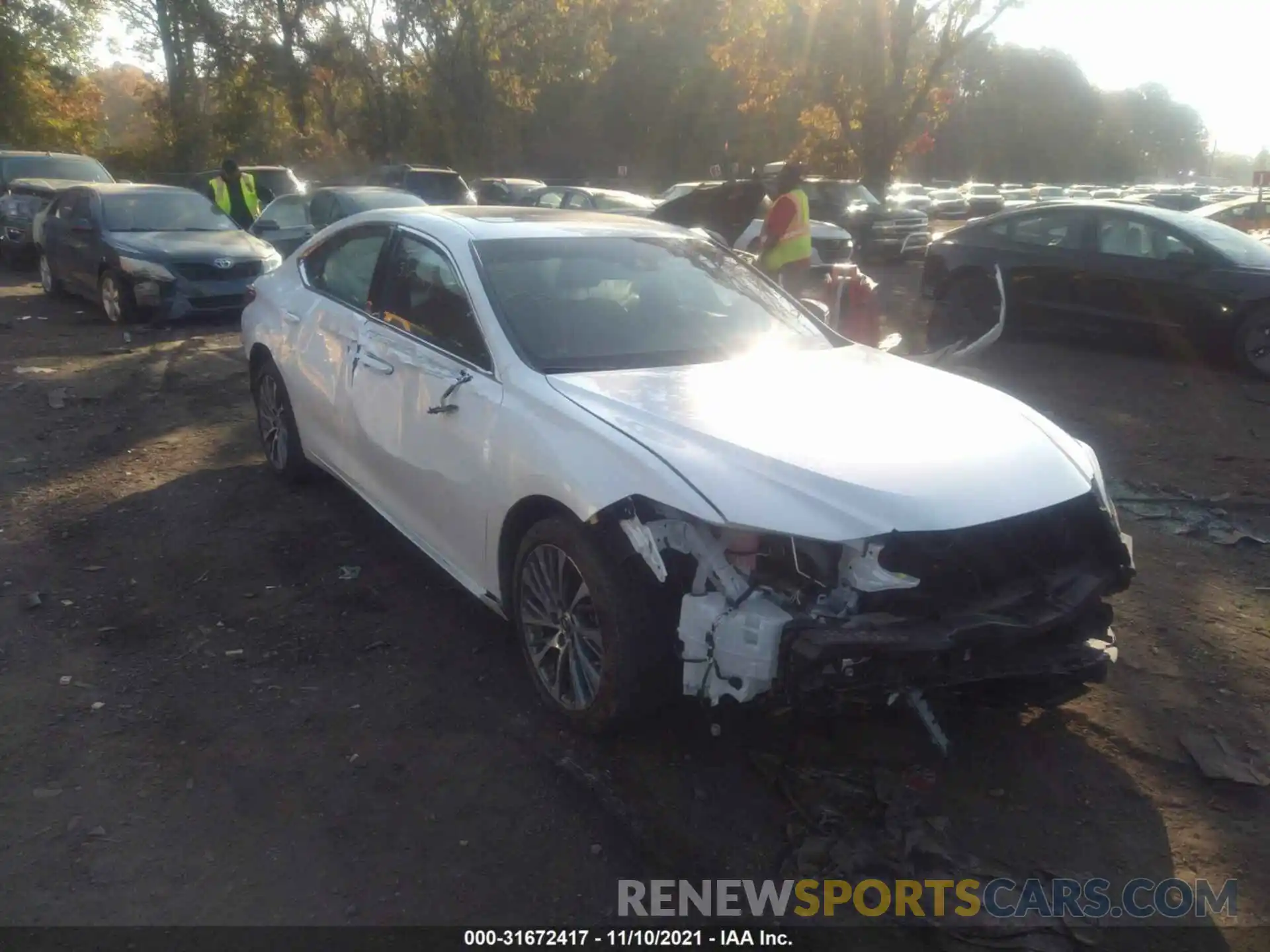 6 Photograph of a damaged car 58ADZ1B16LU064628 LEXUS ES 2020