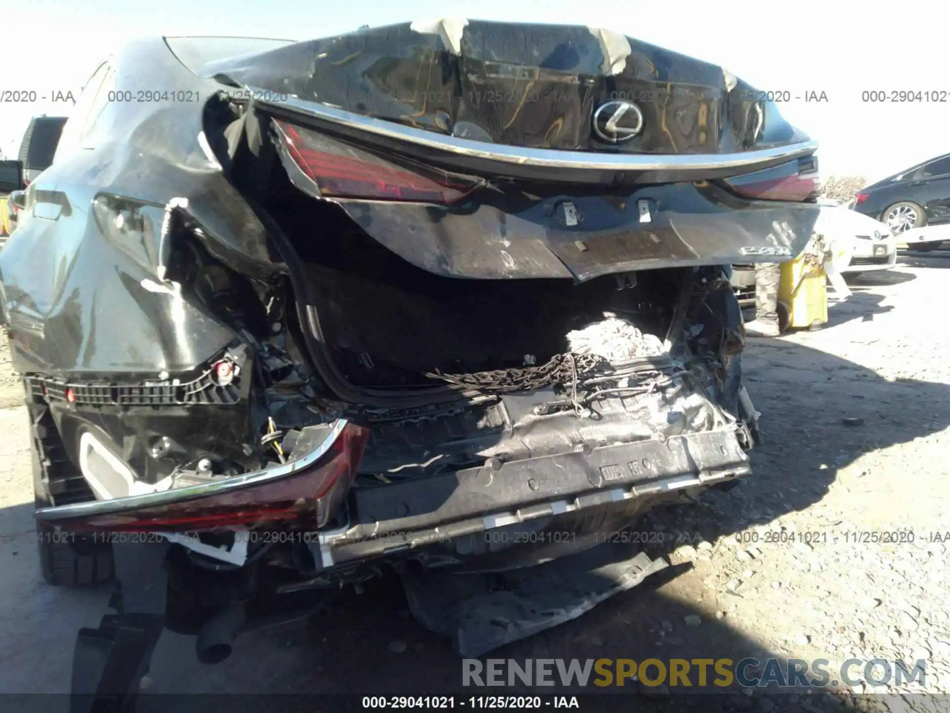 6 Photograph of a damaged car 58ADZ1B17LU055355 LEXUS ES 2020