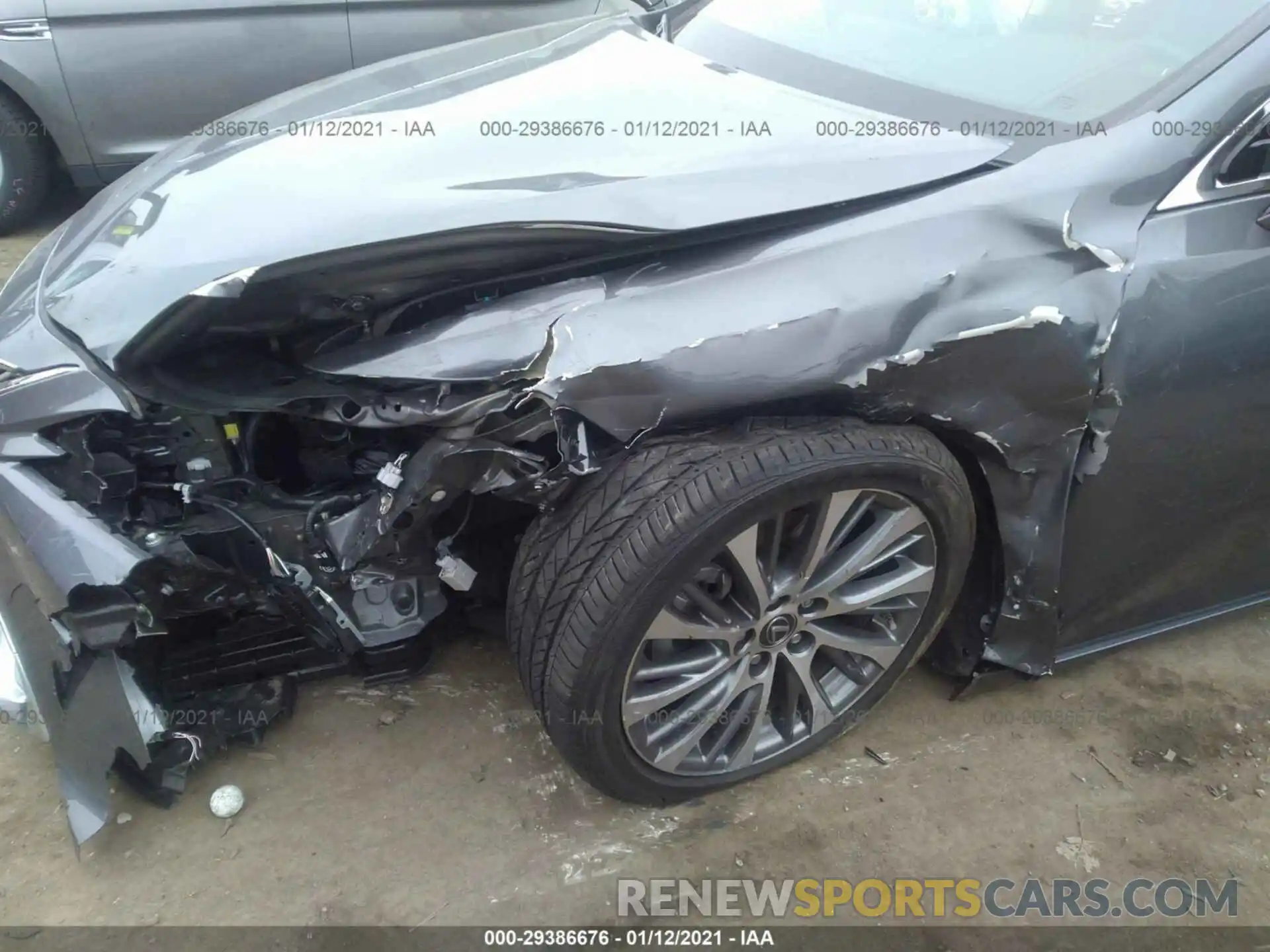 6 Photograph of a damaged car 58ADZ1B18LU068017 LEXUS ES 2020
