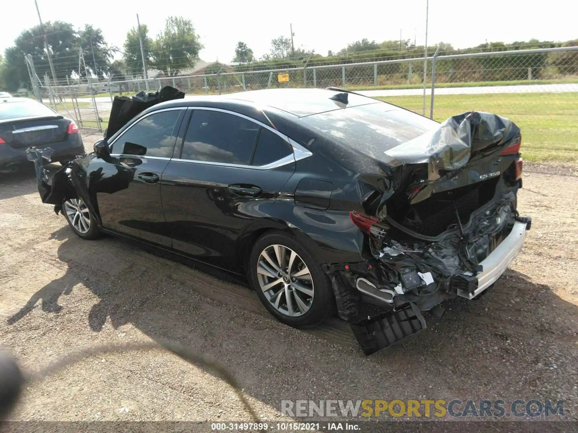 3 Photograph of a damaged car 58ADZ1B19LU071766 LEXUS ES 2020