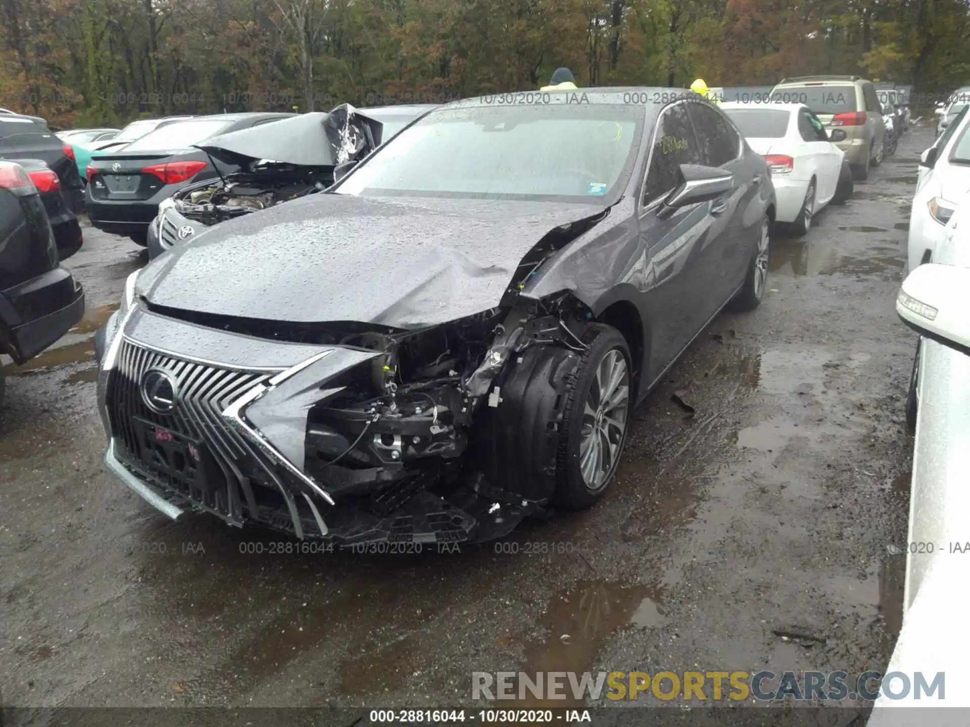 6 Photograph of a damaged car 58ADZ1B19LU076837 LEXUS ES 2020