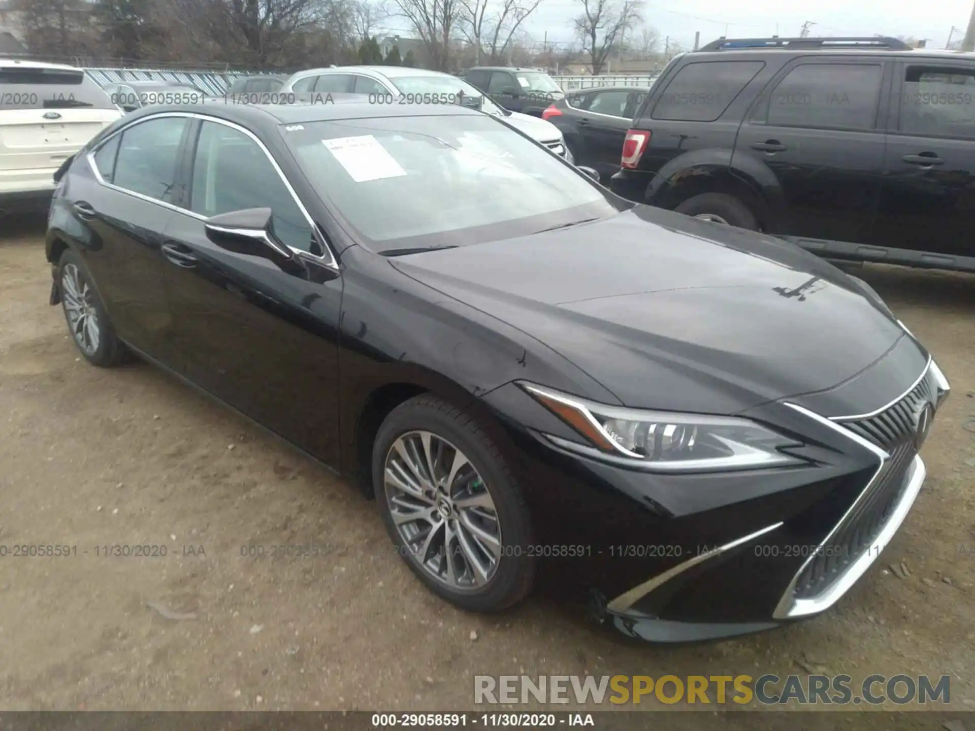 1 Photograph of a damaged car 58ADZ1B1XLU074899 LEXUS ES 2020