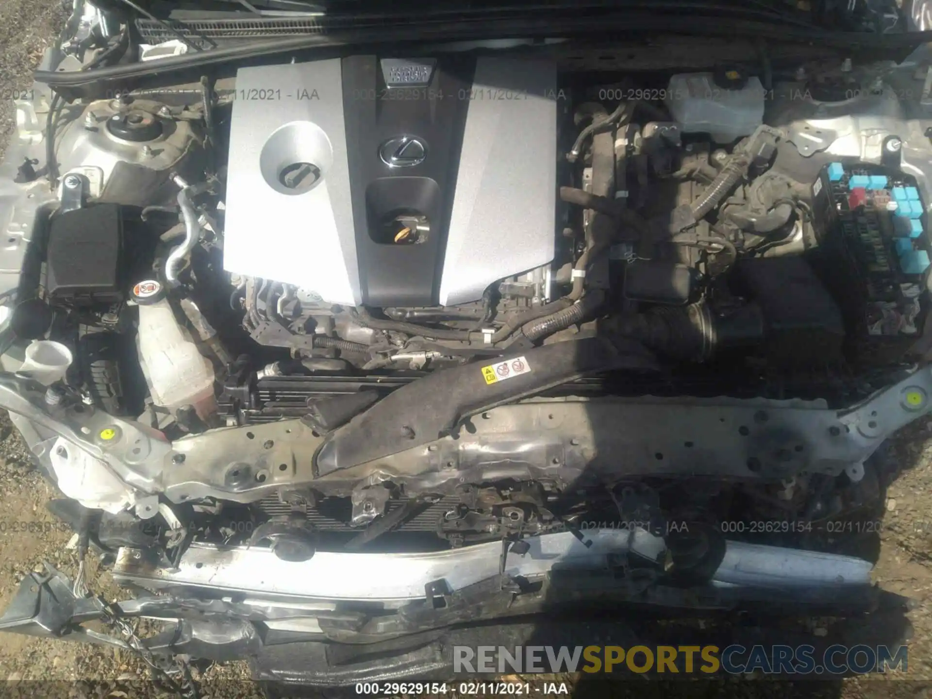 10 Фотография поврежденного автомобиля 58AE21B11LU006676 LEXUS ES 2020