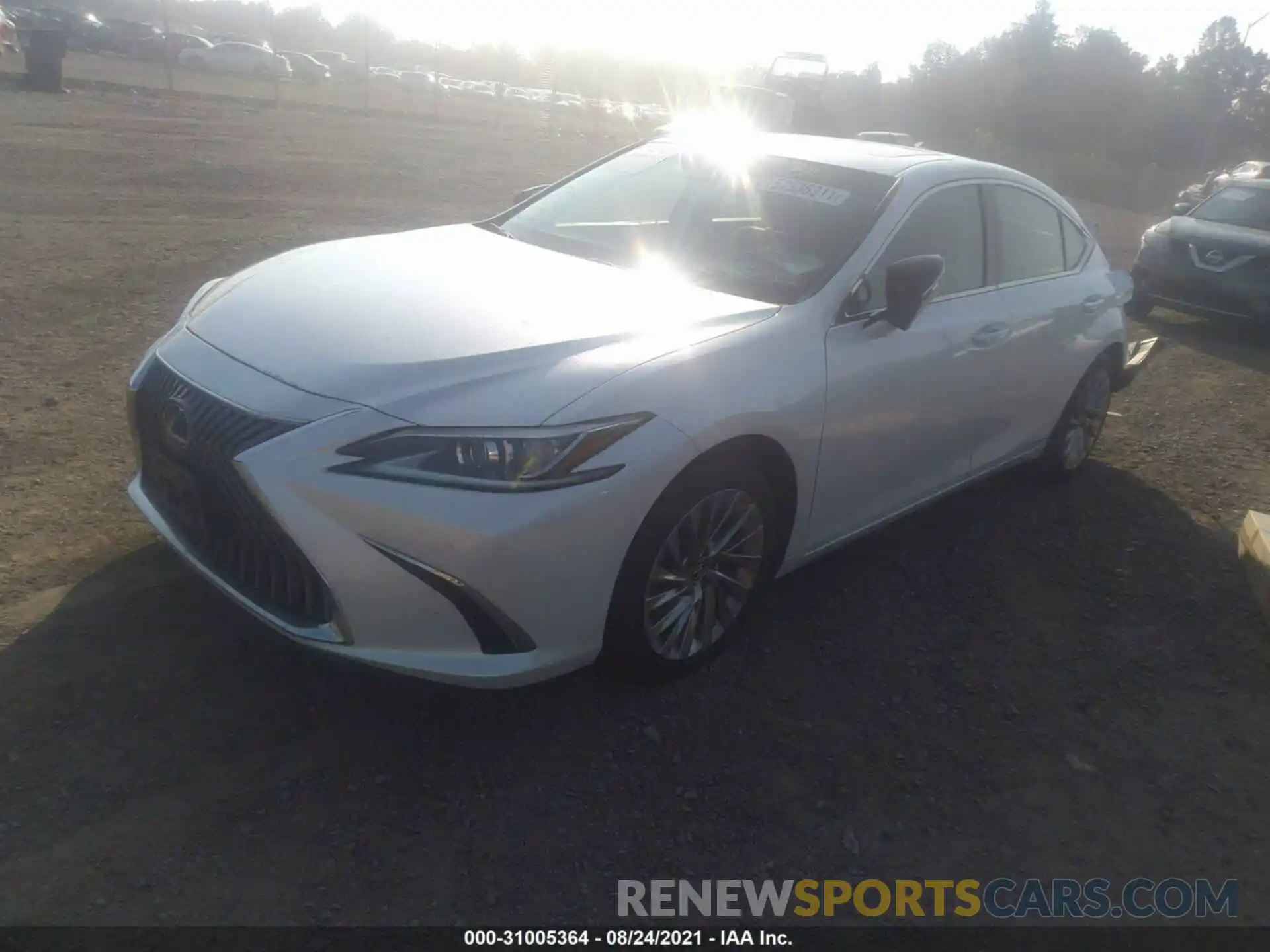 2 Photograph of a damaged car 58AE21B15LU005448 LEXUS ES 2020