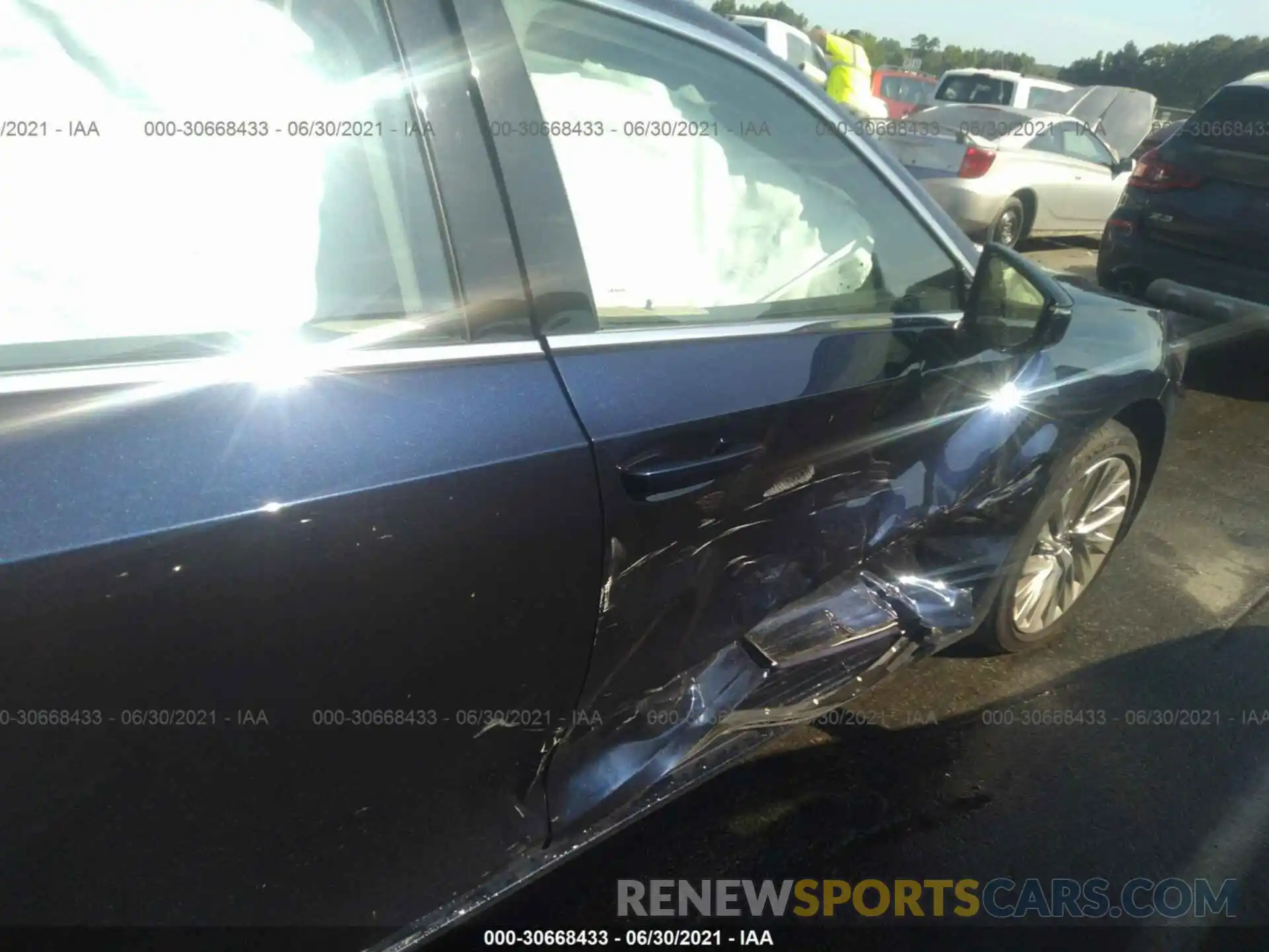 6 Photograph of a damaged car 58AEZ1B17LU067722 LEXUS ES 2020