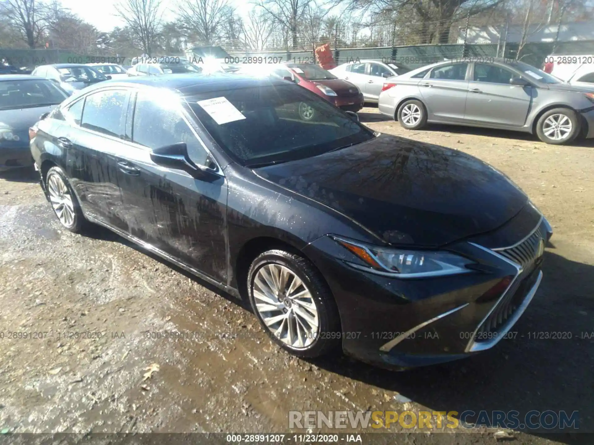 1 Photograph of a damaged car 58AEZ1B17LU070233 LEXUS ES 2020