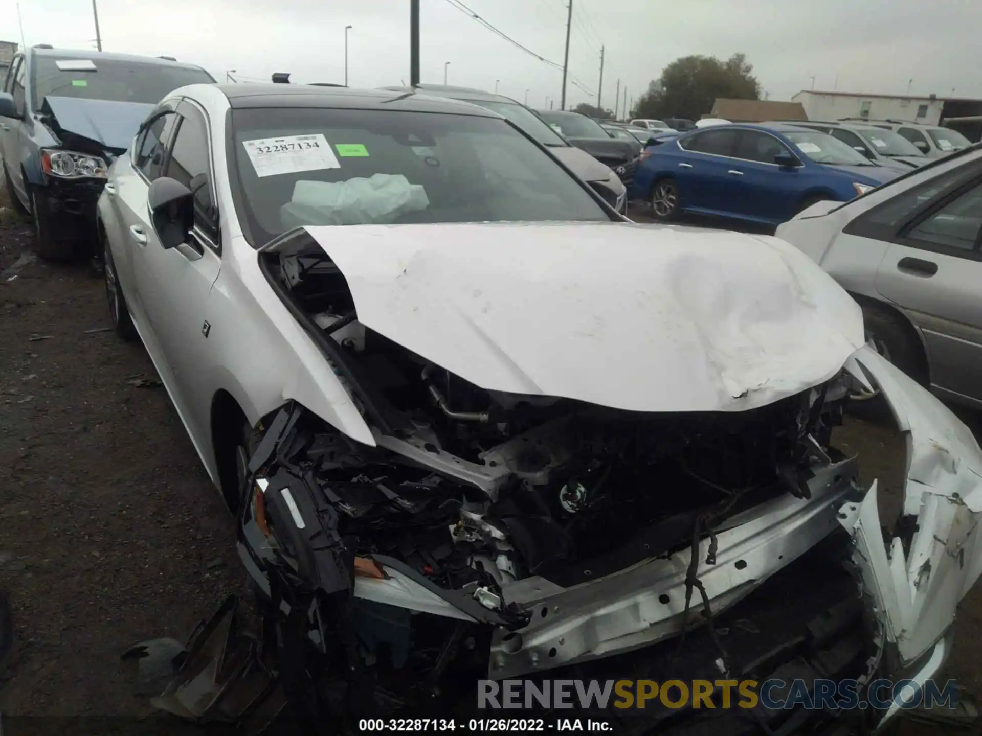 1 Photograph of a damaged car 58AFZ1B13LU078821 LEXUS ES 2020