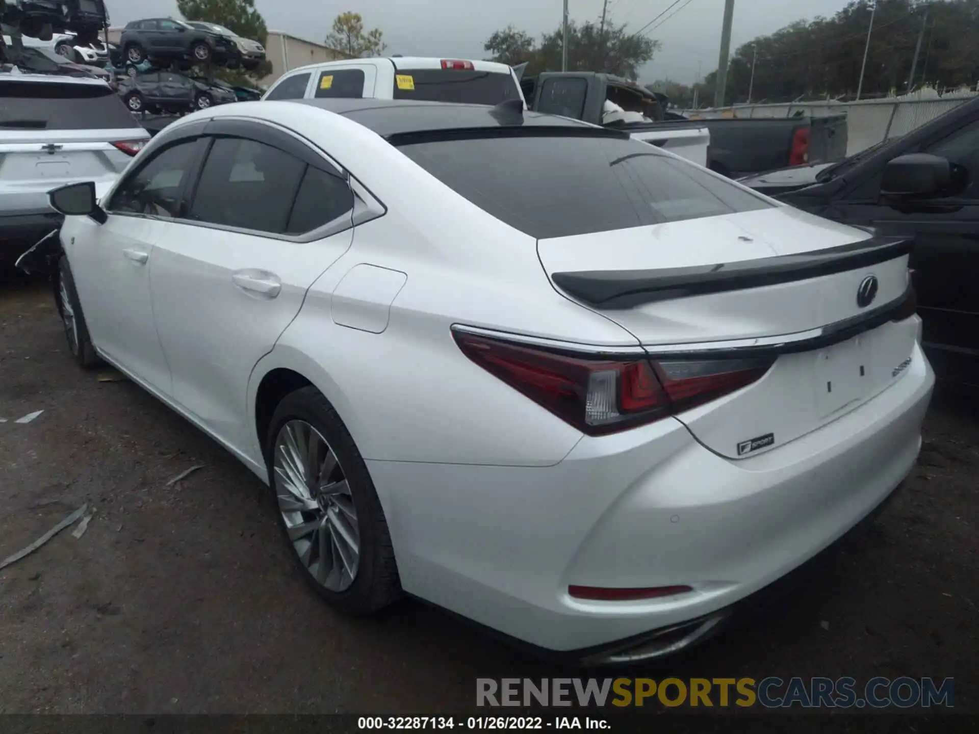 3 Photograph of a damaged car 58AFZ1B13LU078821 LEXUS ES 2020