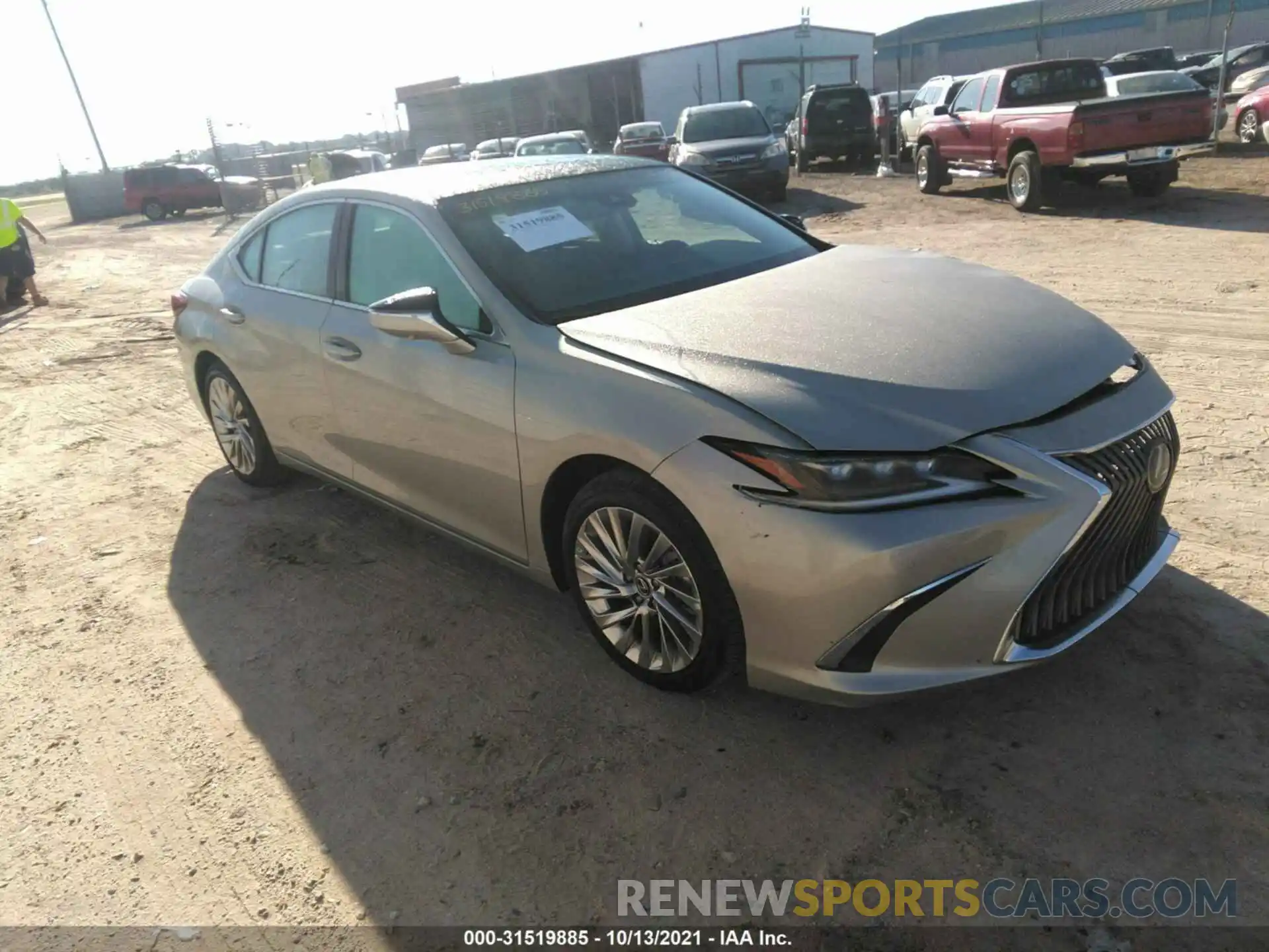 1 Photograph of a damaged car 58AFZ1B19LU080945 LEXUS ES 2020