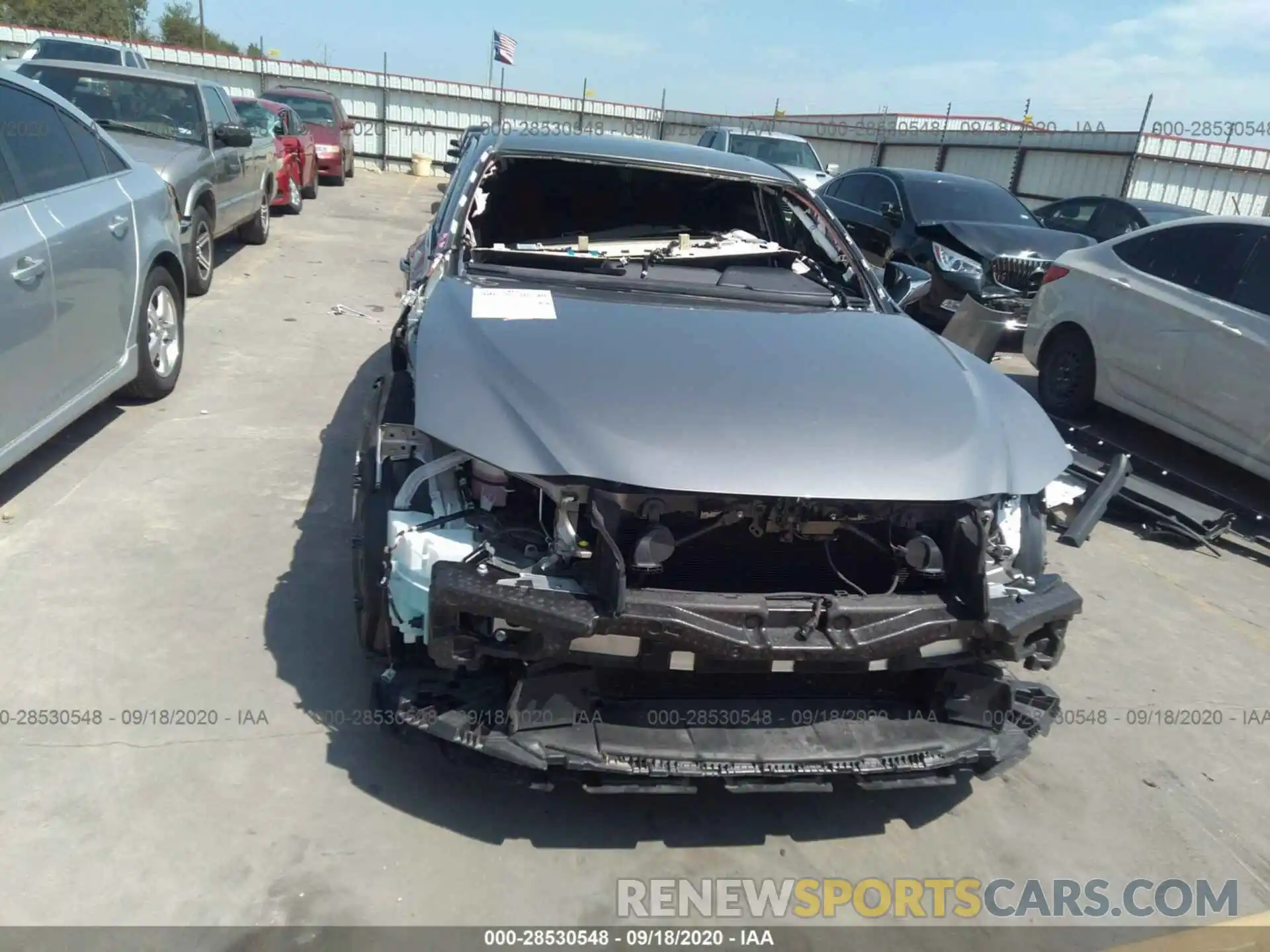 6 Photograph of a damaged car 58AGZ1B10LU059258 LEXUS ES 2020