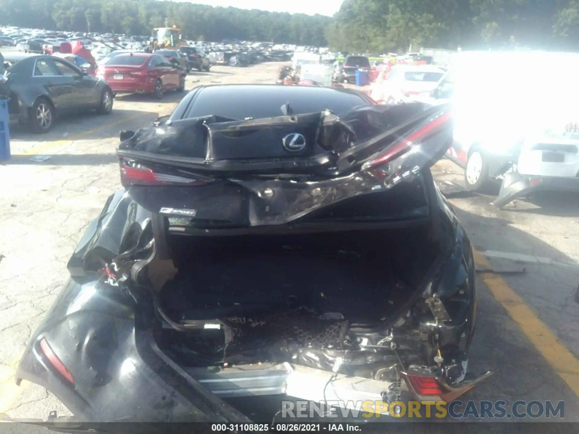 6 Photograph of a damaged car 58AGZ1B10LU072883 LEXUS ES 2020