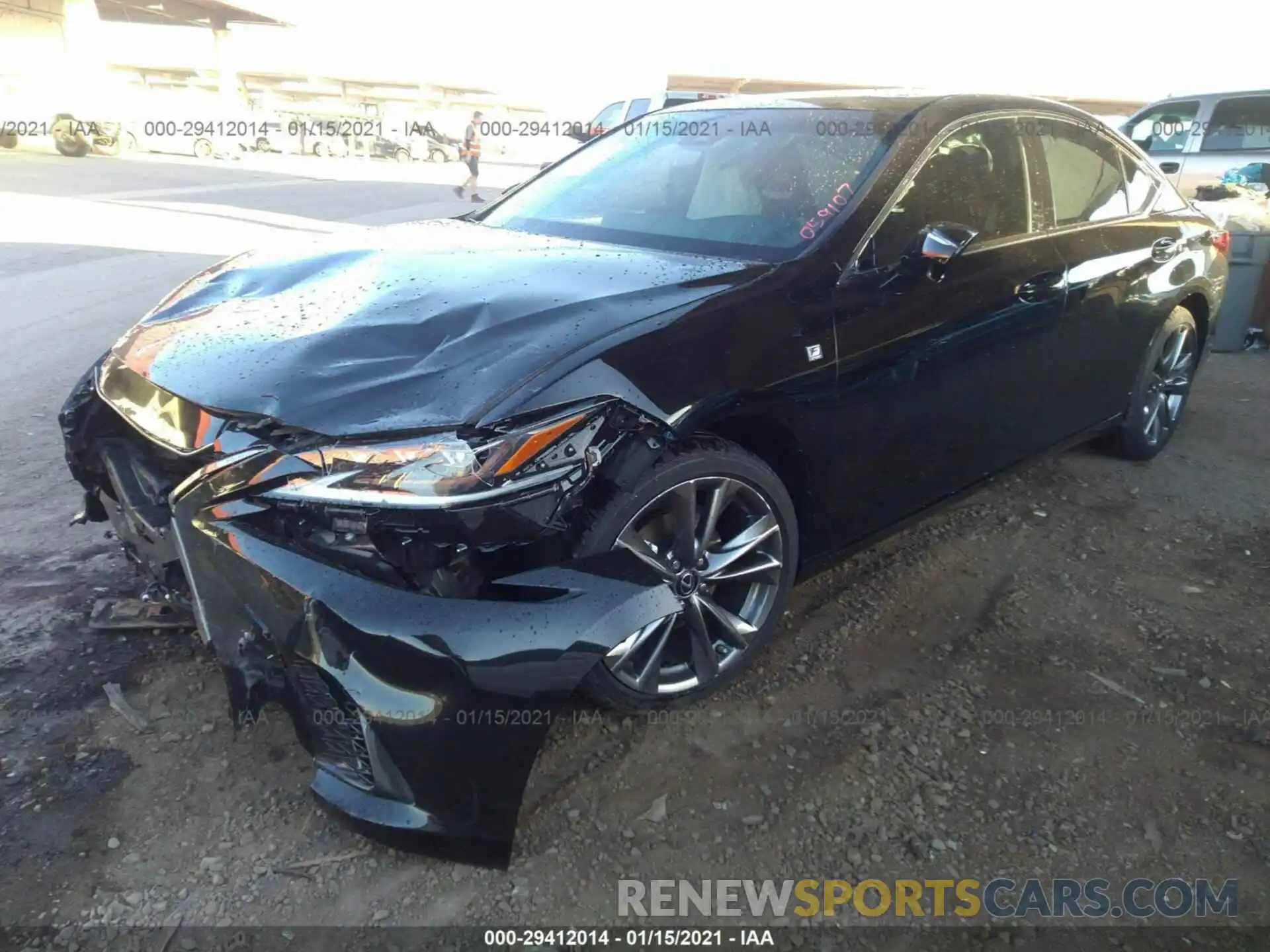 2 Photograph of a damaged car 58AGZ1B11LU059107 LEXUS ES 2020