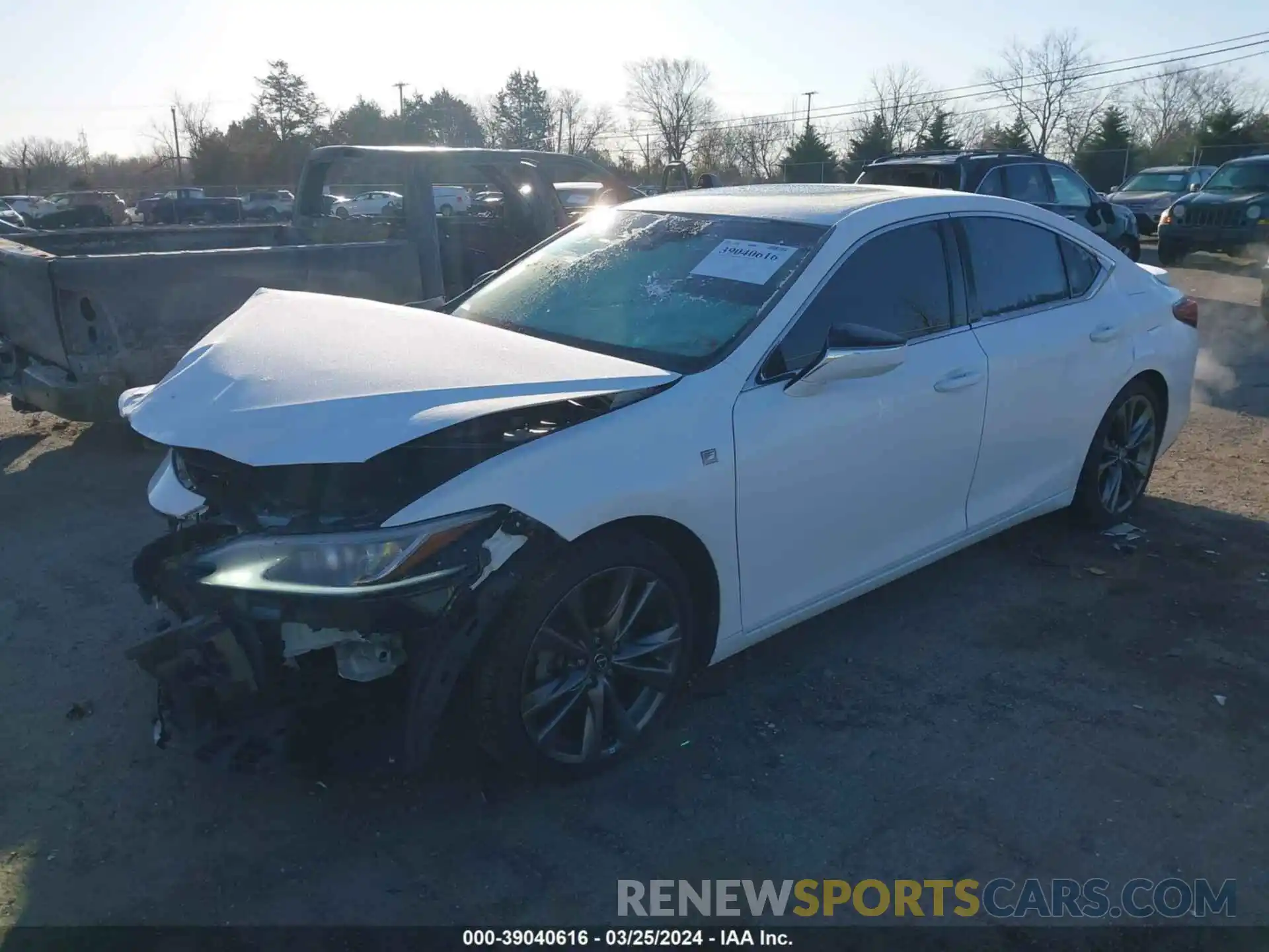 2 Photograph of a damaged car 58AGZ1B13LU055866 LEXUS ES 2020