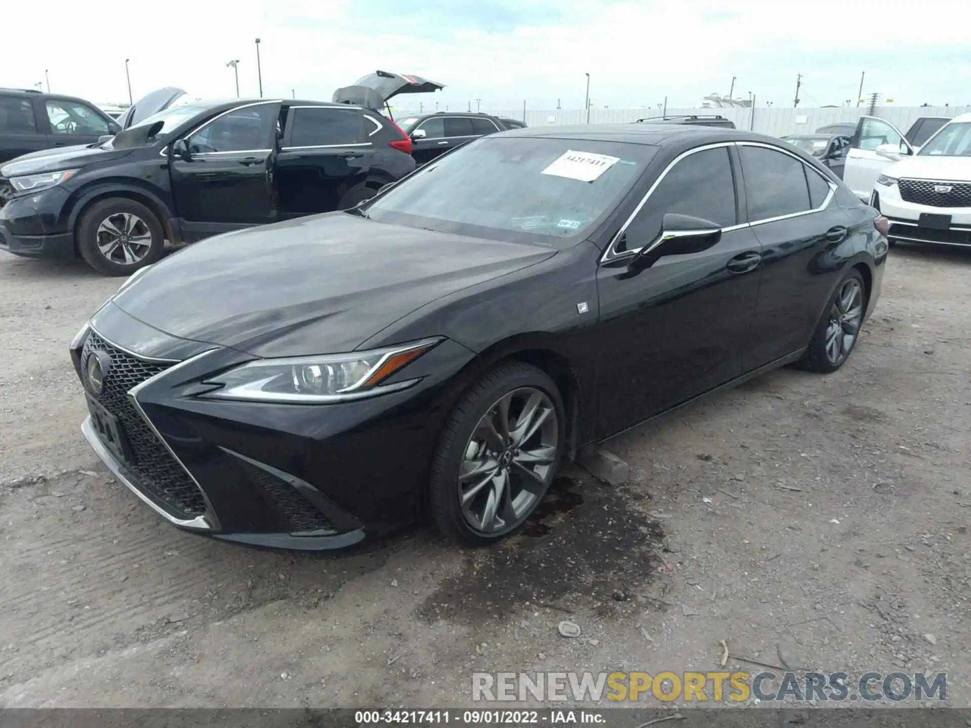 2 Photograph of a damaged car 58AGZ1B13LU082159 LEXUS ES 2020