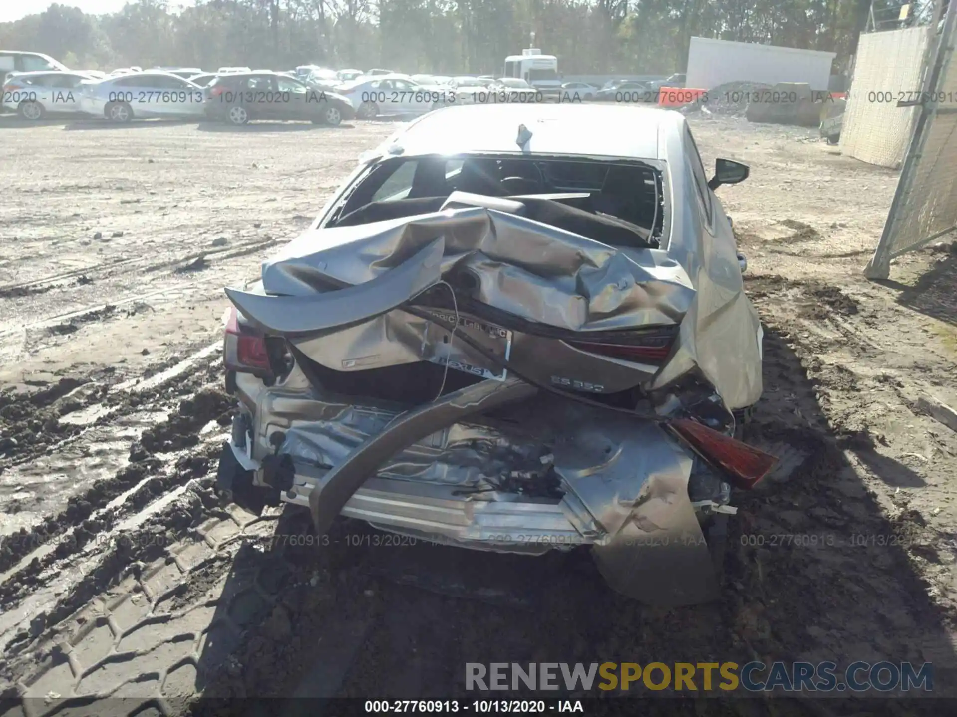 6 Photograph of a damaged car 58AGZ1B14LU067766 LEXUS ES 2020