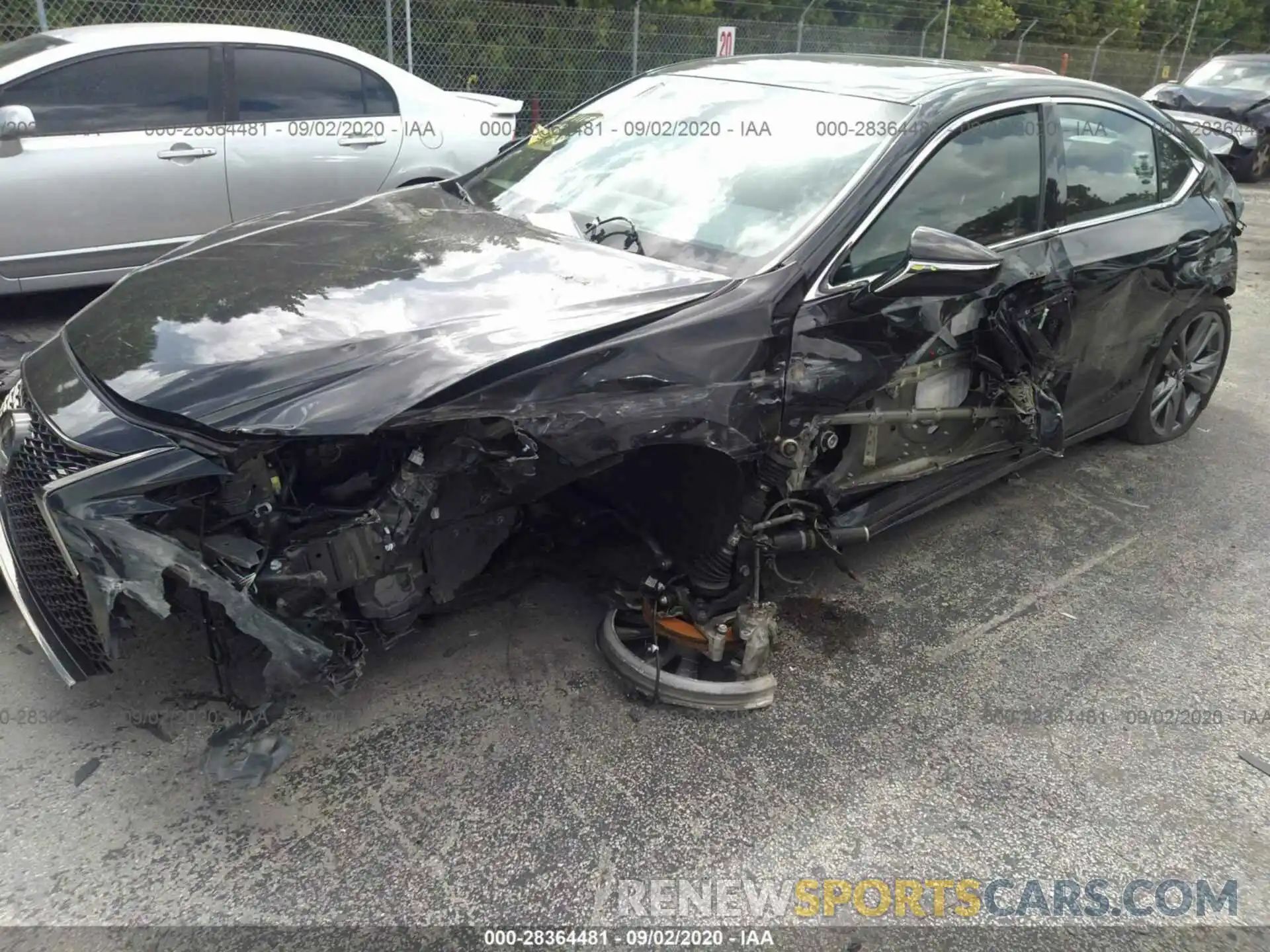 6 Photograph of a damaged car 58AGZ1B15LU065833 LEXUS ES 2020