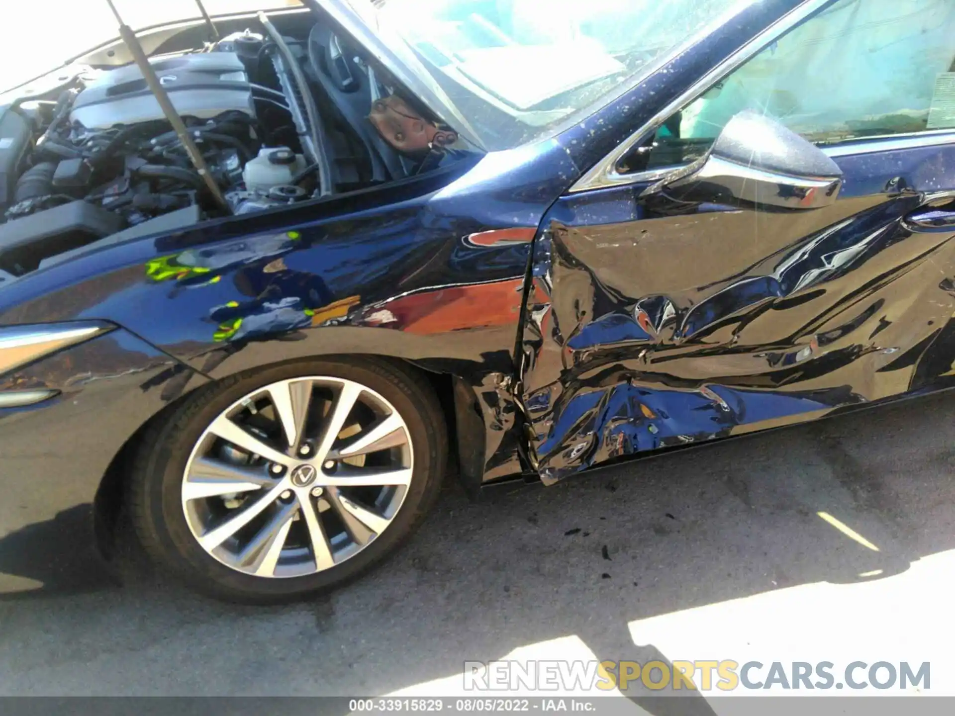 6 Photograph of a damaged car 58ACA1C10MU007280 LEXUS ES 2021