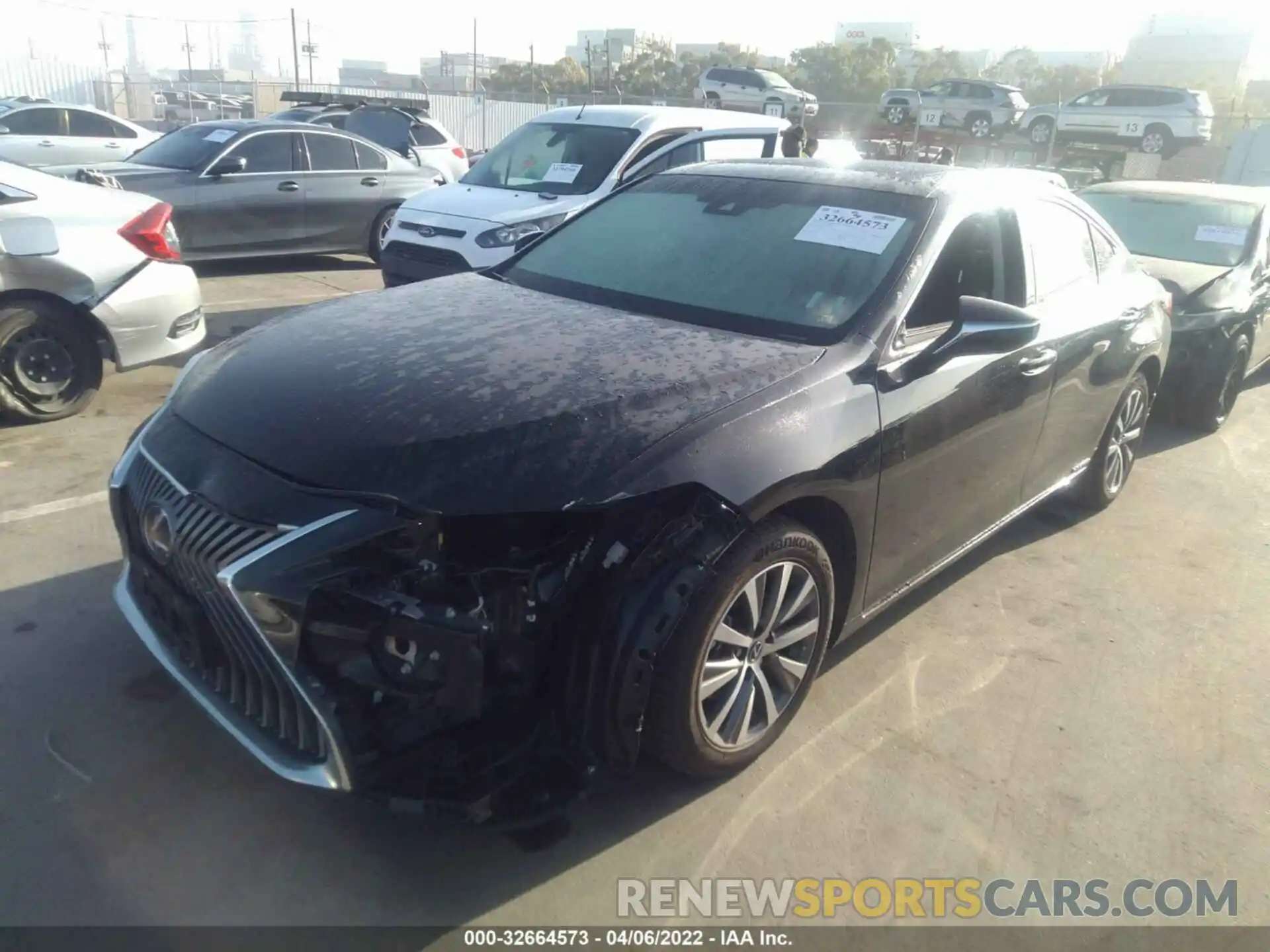 2 Photograph of a damaged car 58ACA1C11MU008003 LEXUS ES 2021