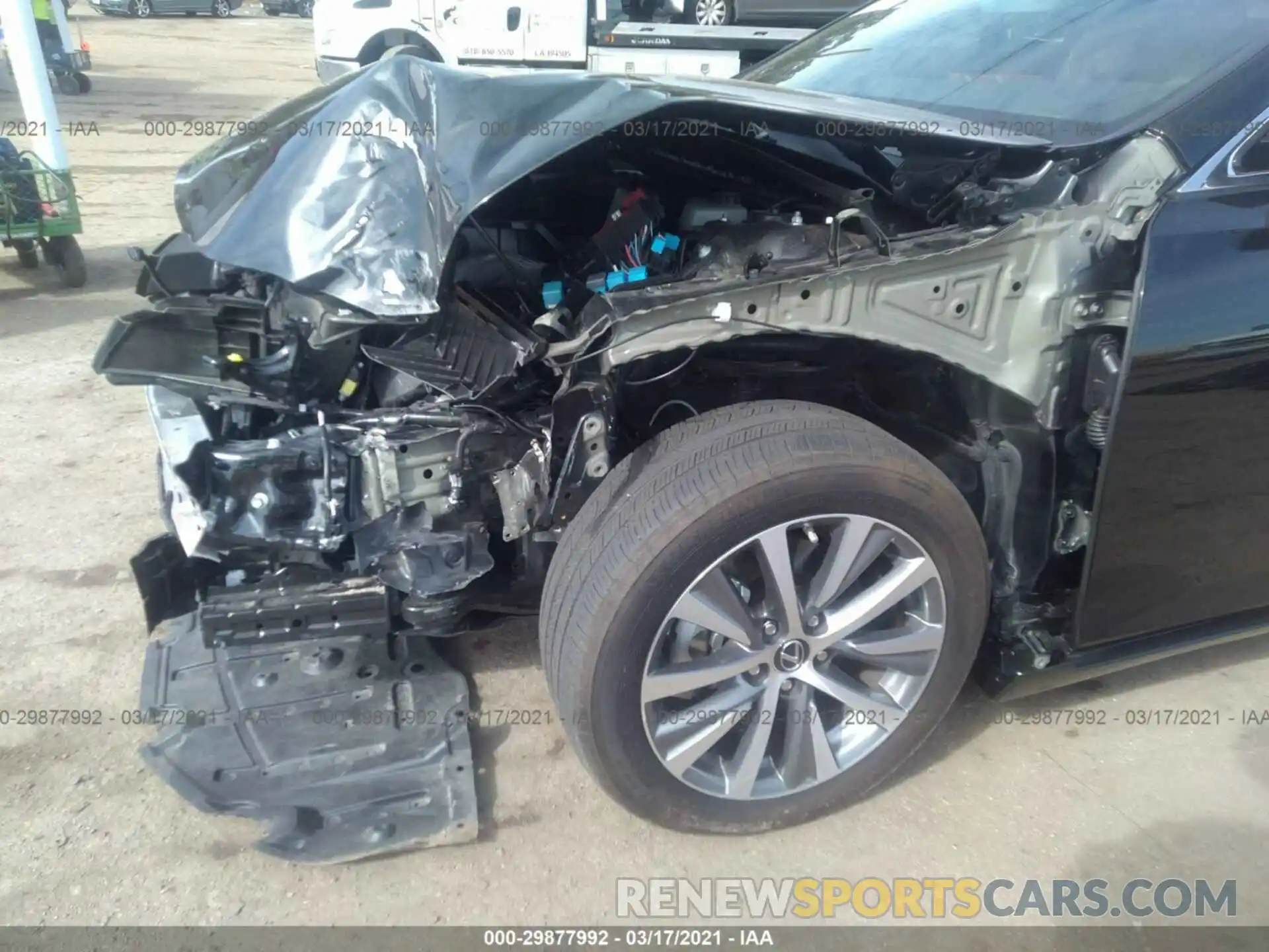 6 Photograph of a damaged car 58ACA1C16MU001368 LEXUS ES 2021