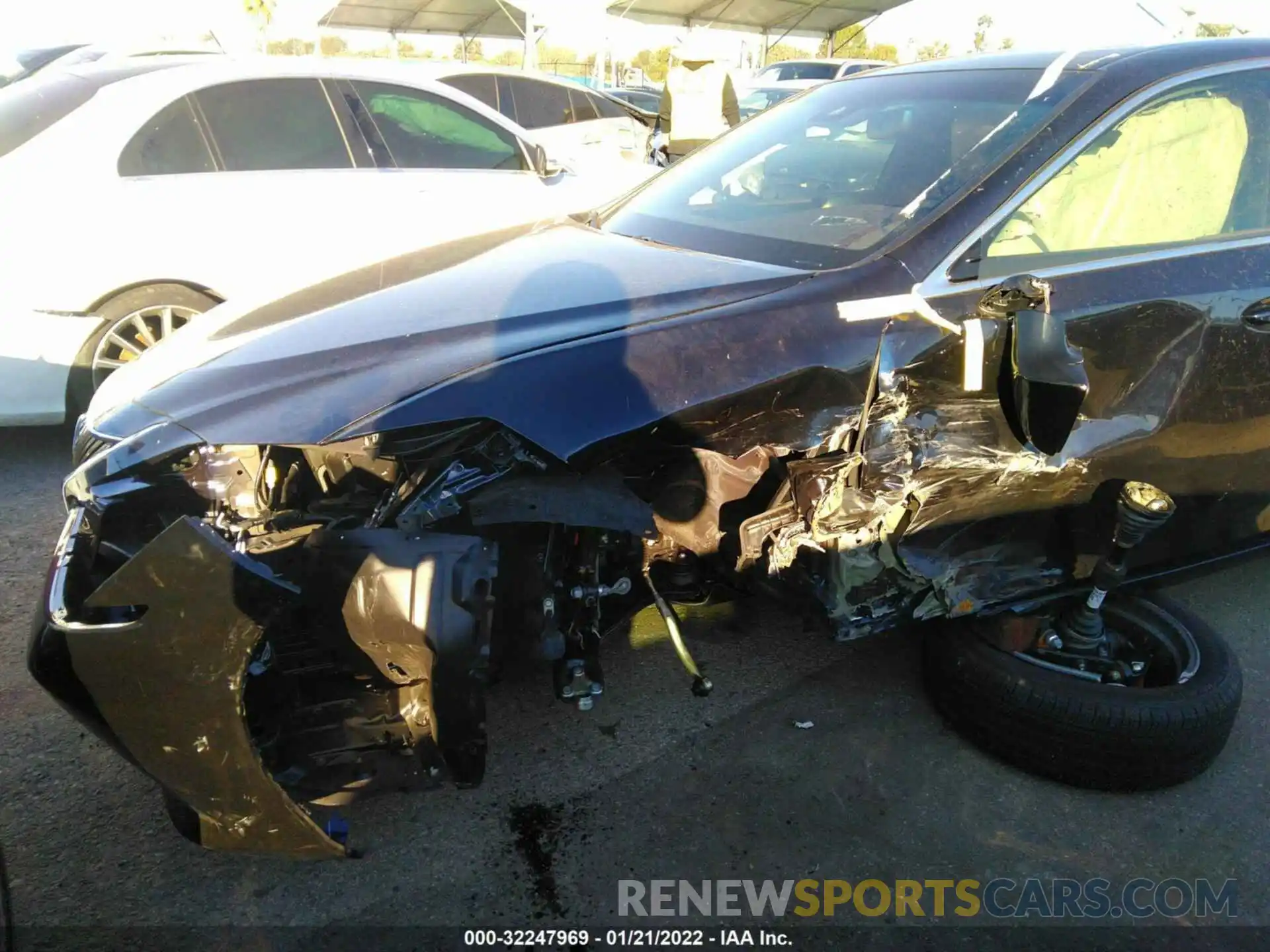 5 Photograph of a damaged car 58ACA1C1XMU012292 LEXUS ES 2021