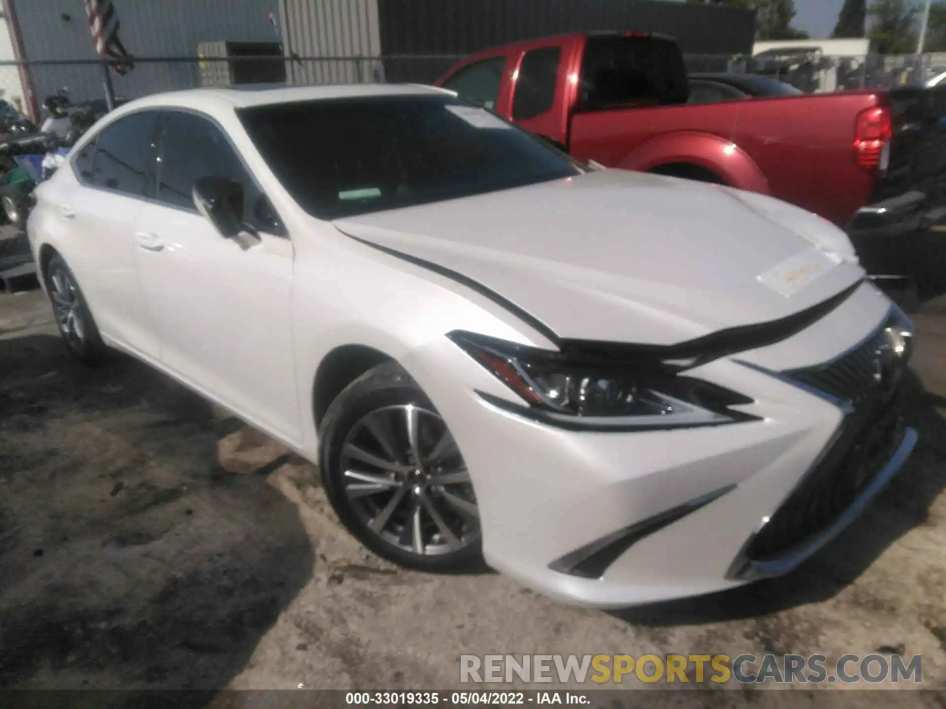 1 Photograph of a damaged car 58ACZ1B10MU100729 LEXUS ES 2021