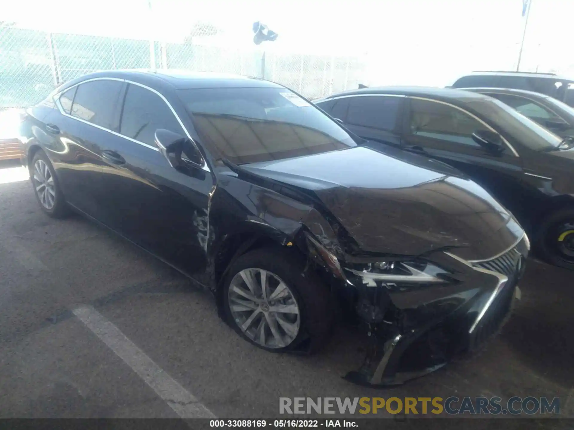 1 Photograph of a damaged car 58ACZ1B13MU095493 LEXUS ES 2021