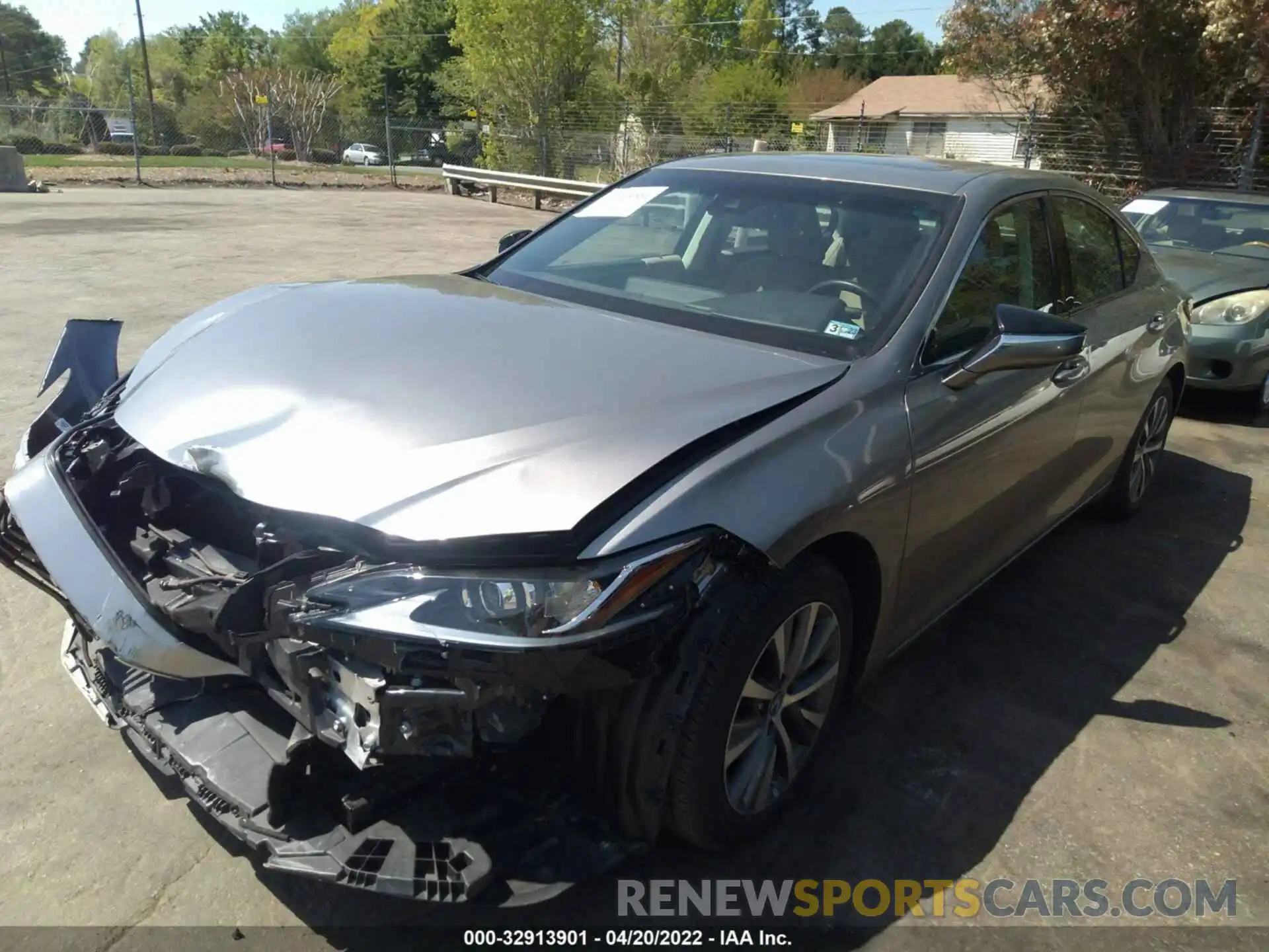 2 Photograph of a damaged car 58ACZ1B17MU086506 LEXUS ES 2021