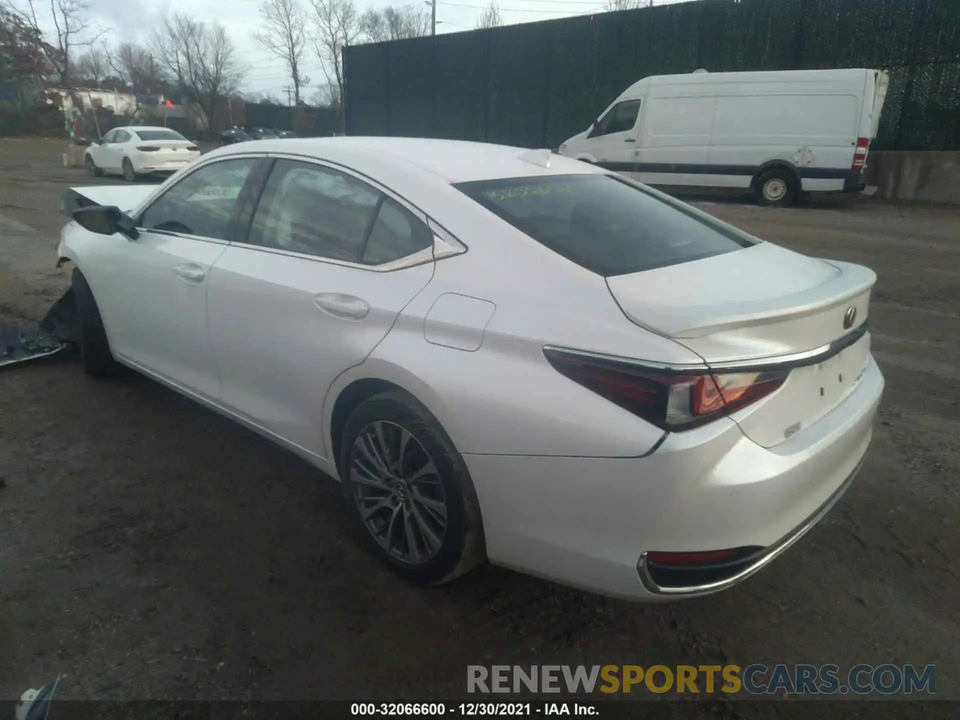 3 Photograph of a damaged car 58AD11D10MU001126 LEXUS ES 2021