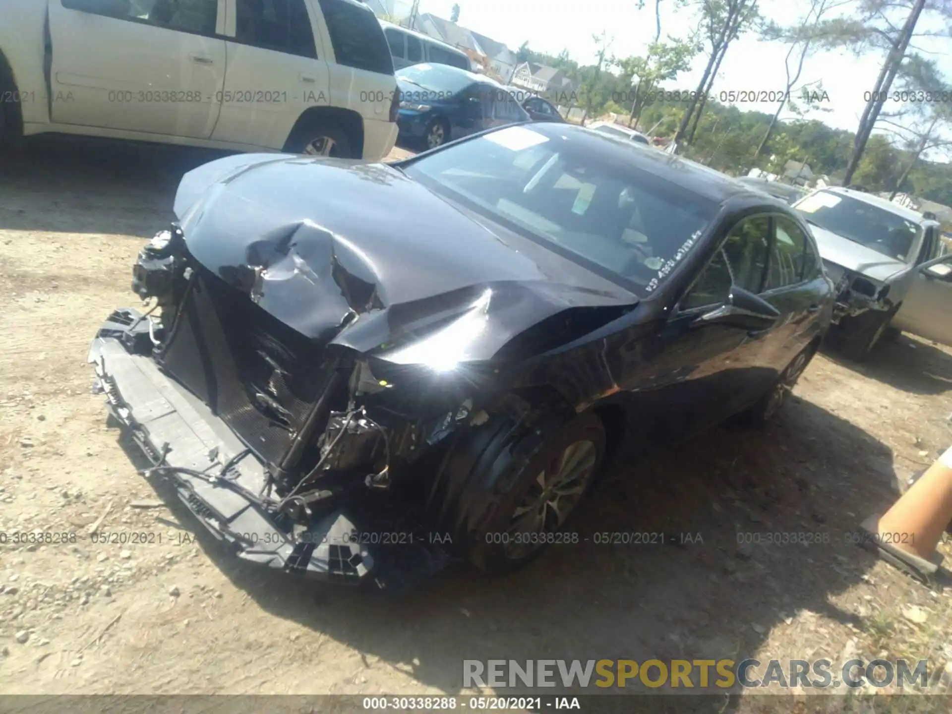 2 Photograph of a damaged car 58AD11D10MU006584 LEXUS ES 2021