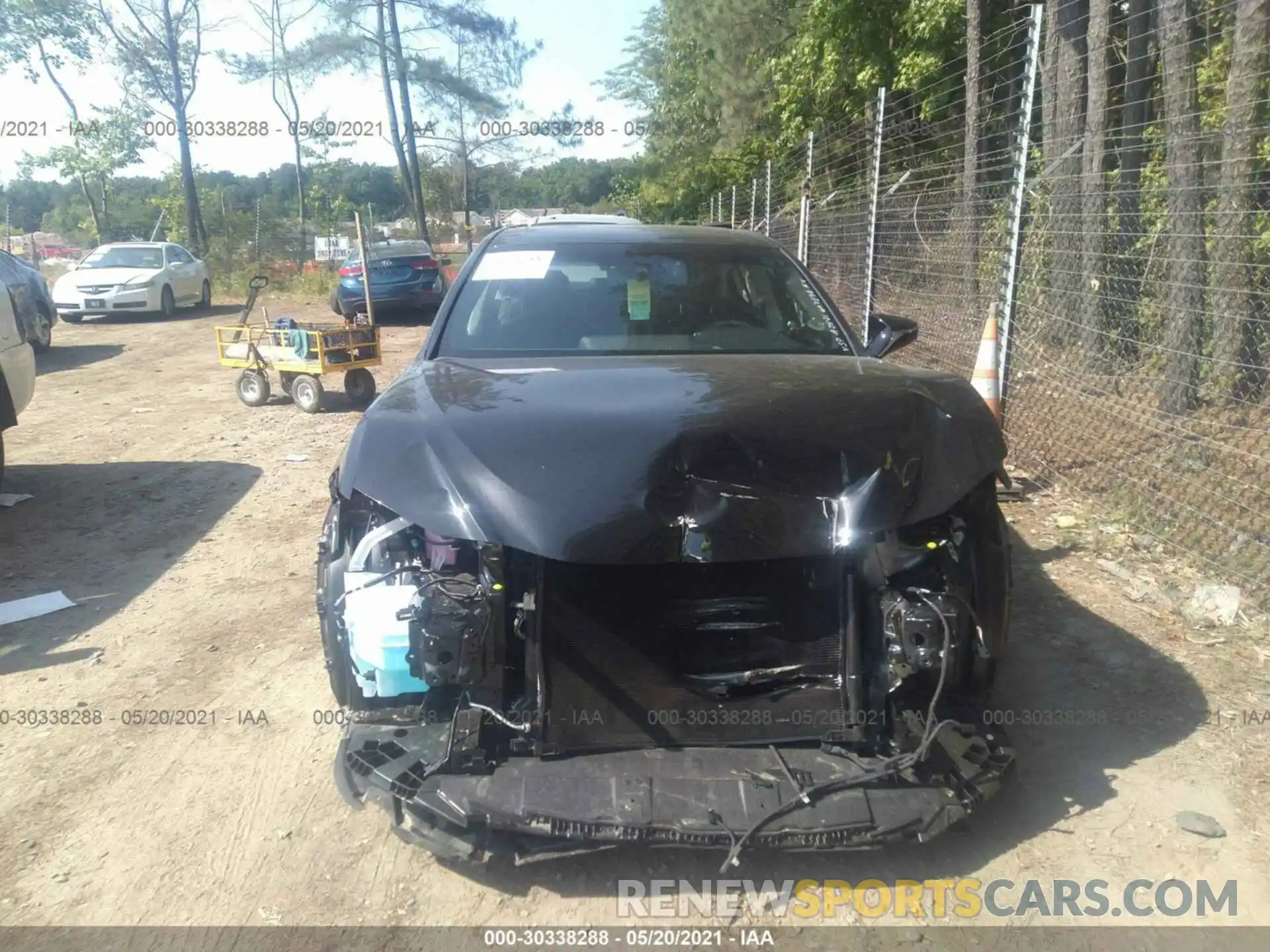 6 Photograph of a damaged car 58AD11D10MU006584 LEXUS ES 2021