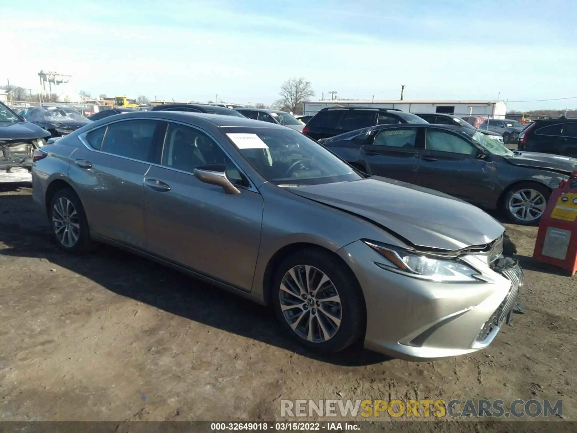 1 Photograph of a damaged car 58AD11D11MU002415 LEXUS ES 2021