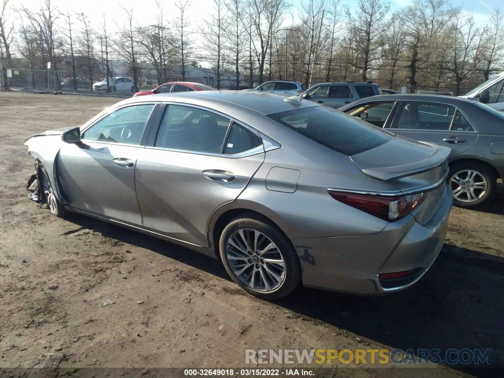 3 Photograph of a damaged car 58AD11D11MU002415 LEXUS ES 2021