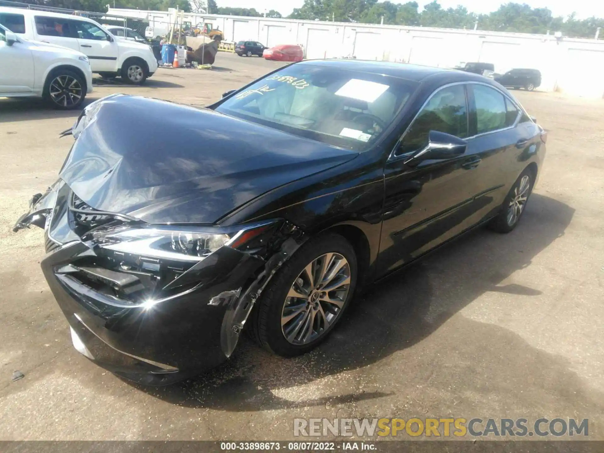 2 Photograph of a damaged car 58AD11D13MU007941 LEXUS ES 2021