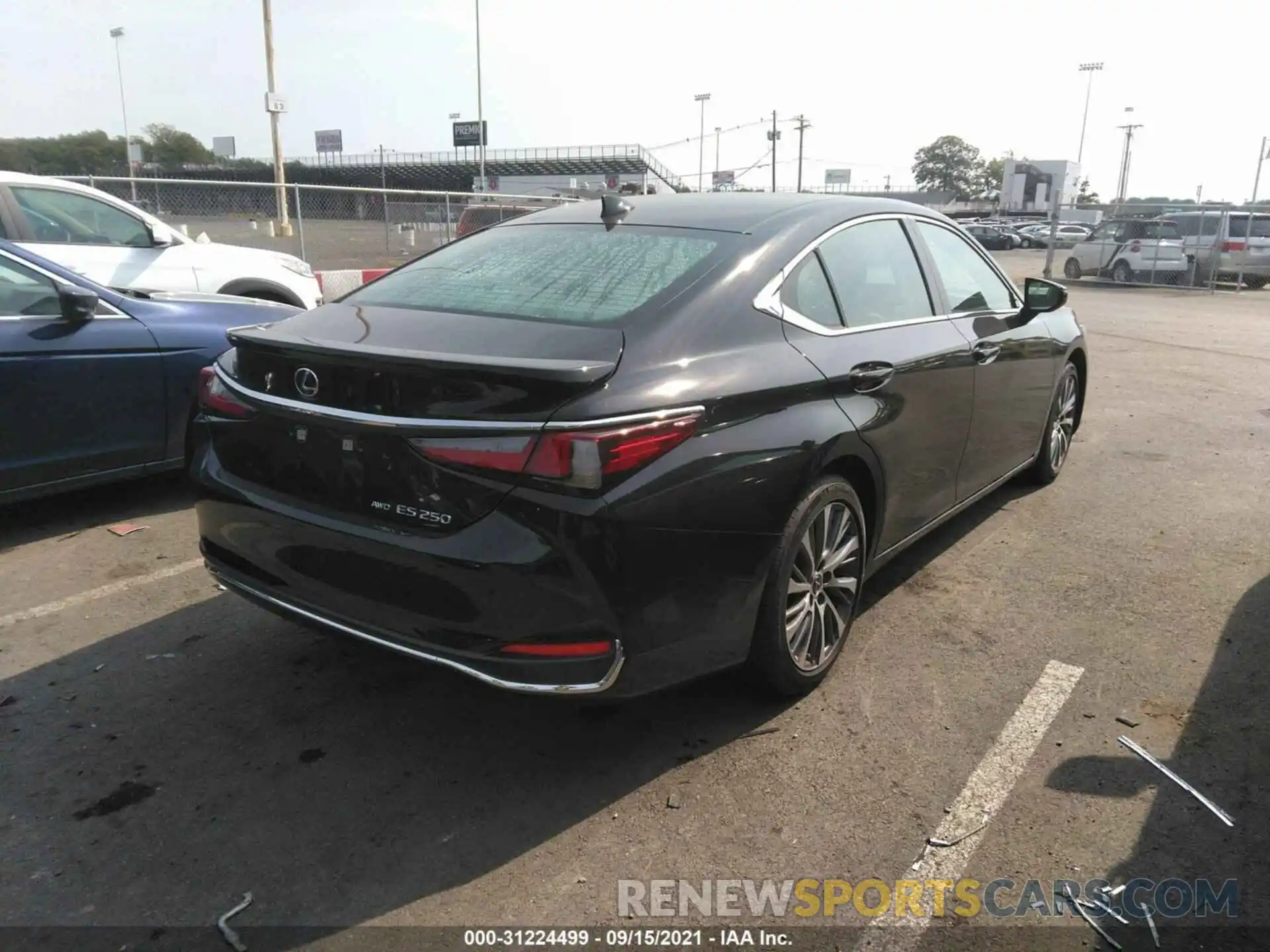 4 Photograph of a damaged car 58AD11D14MU007835 LEXUS ES 2021