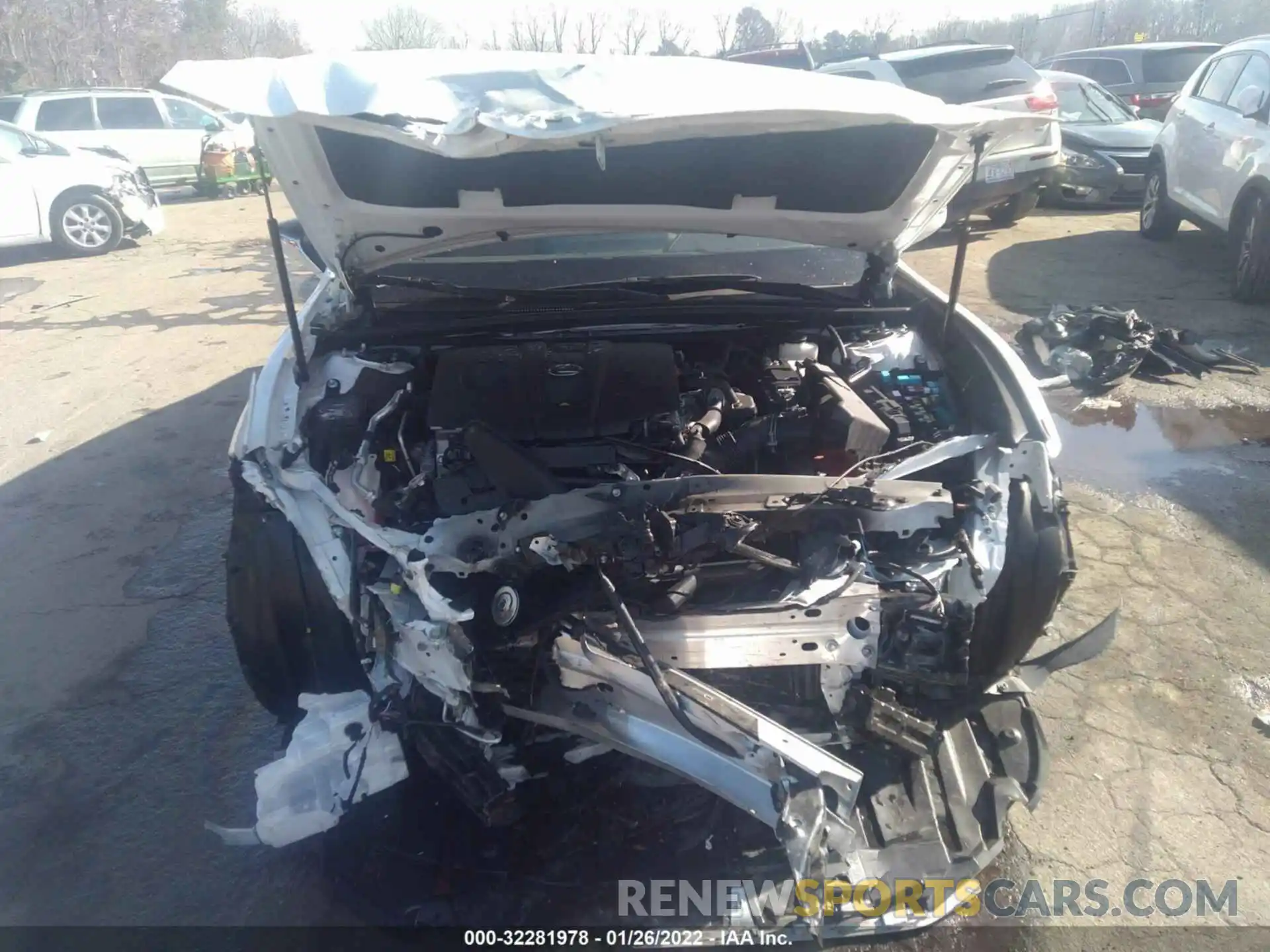 6 Фотография поврежденного автомобиля 58AD11D15MU001493 LEXUS ES 2021