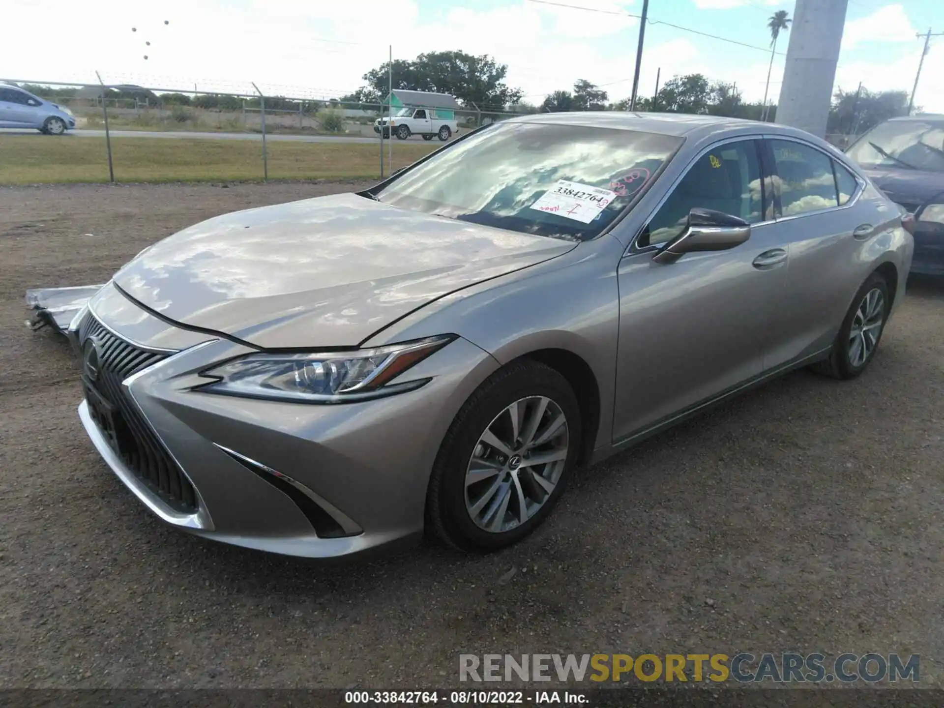 2 Photograph of a damaged car 58AD11D17MU002497 LEXUS ES 2021