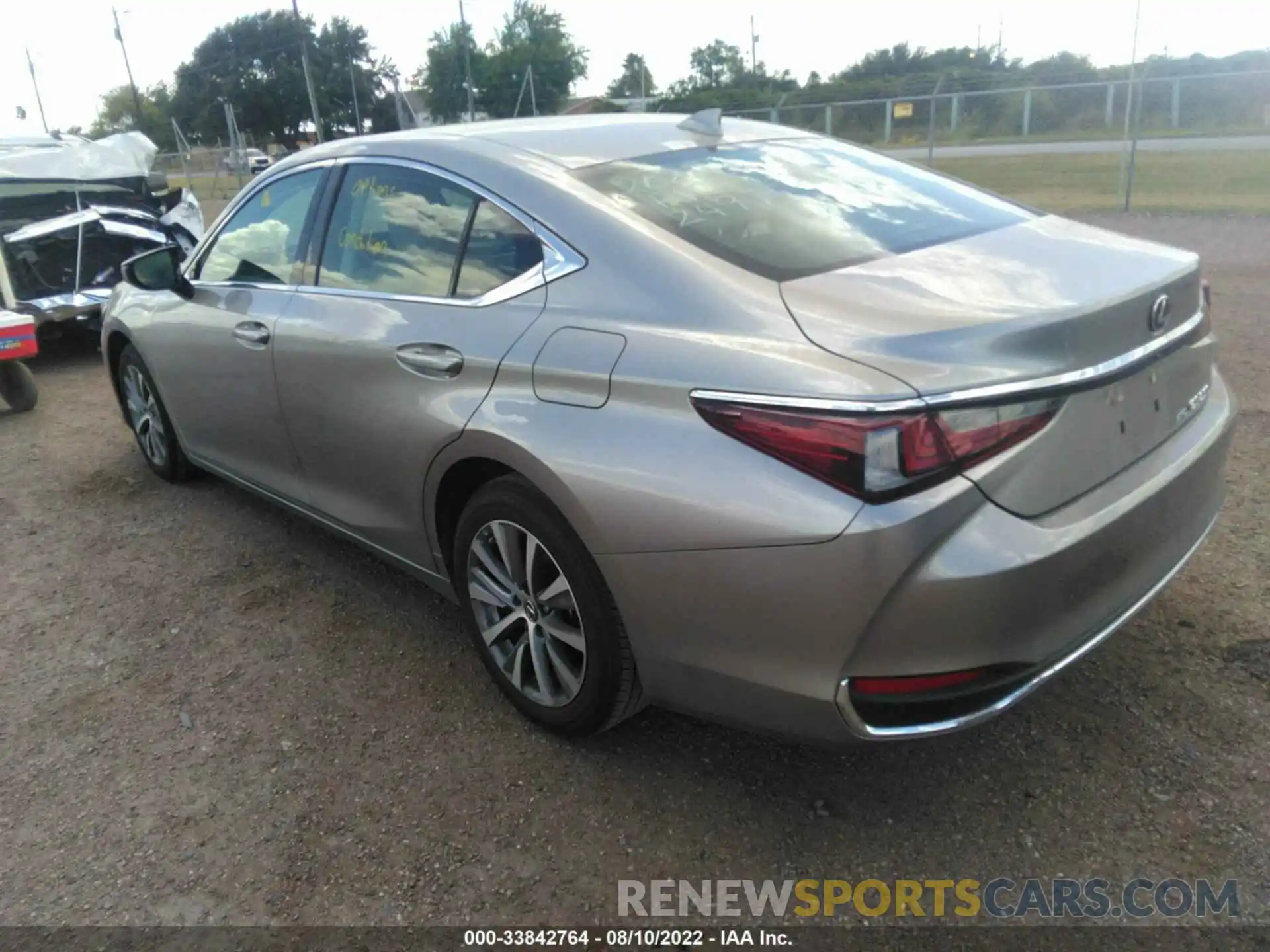 3 Photograph of a damaged car 58AD11D17MU002497 LEXUS ES 2021