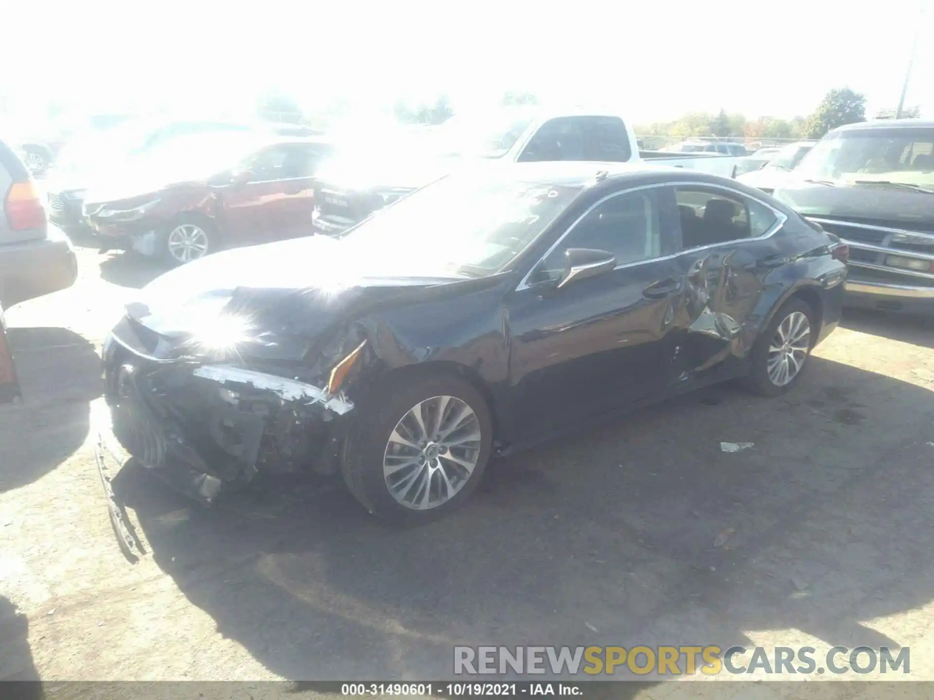 6 Photograph of a damaged car 58AD11D17MU004797 LEXUS ES 2021